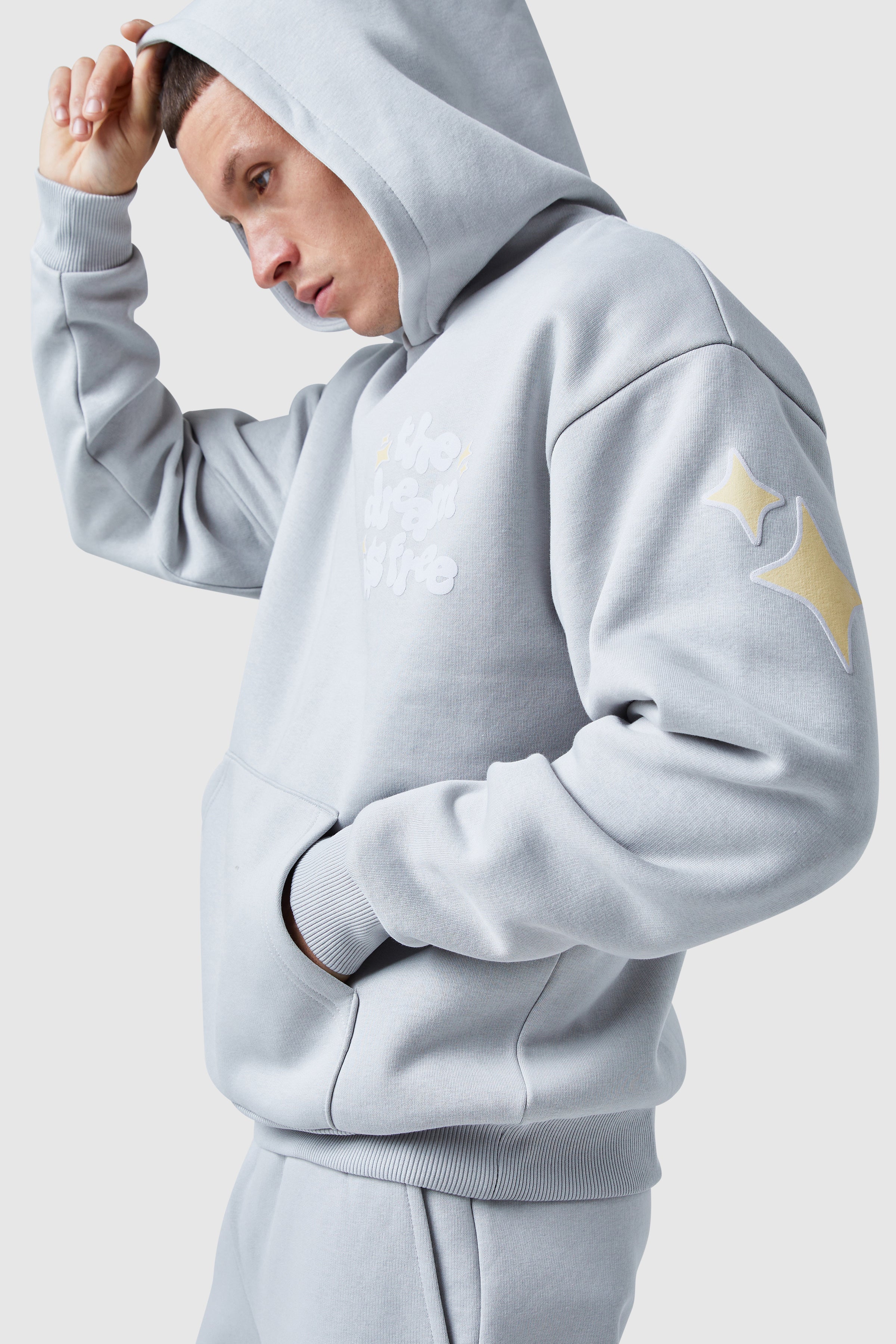 Dream Is Free 2.0 Hood - Mist Grey - Image 4