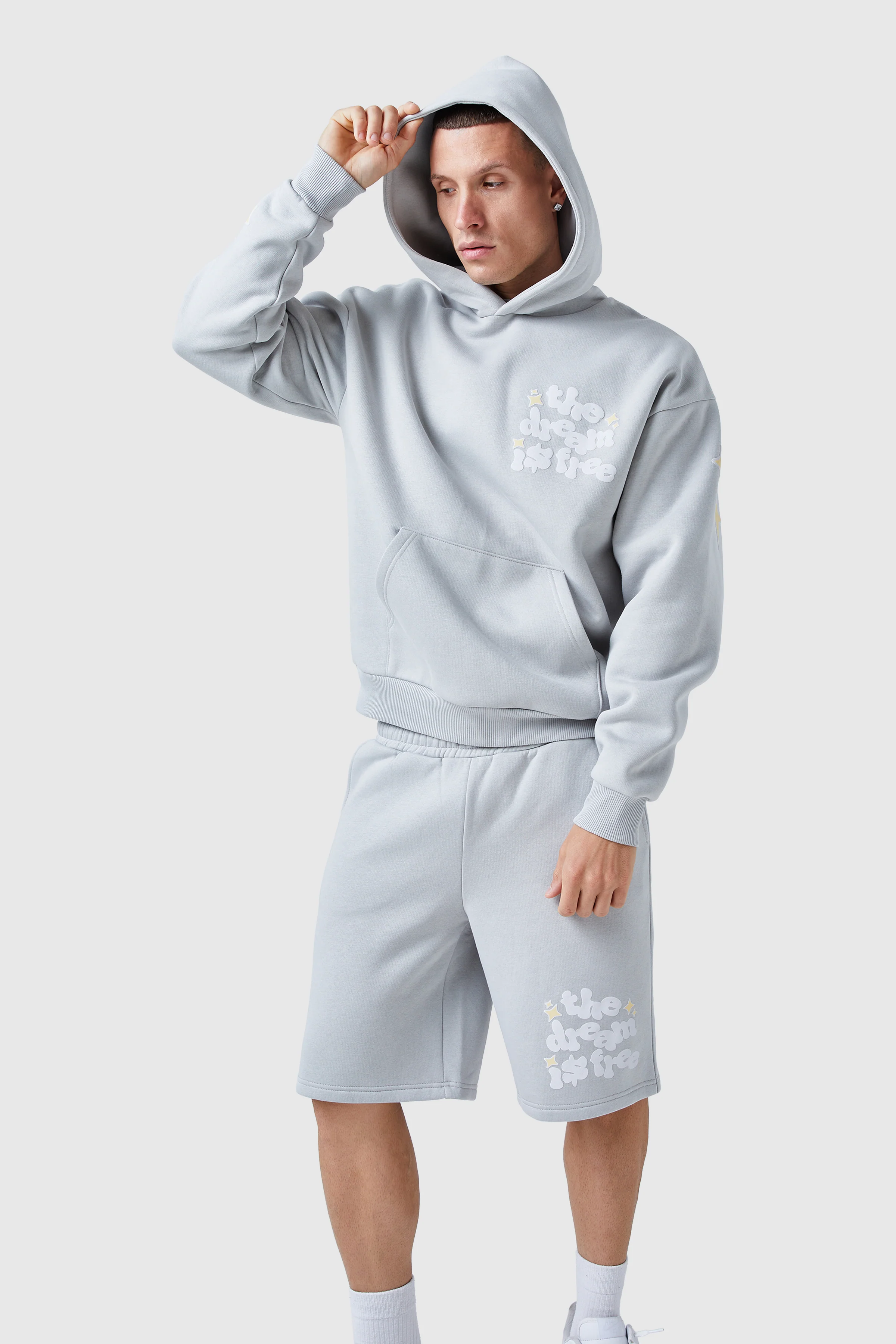 Dream Is Free 2.0 Hood - Mist Grey - Image 6