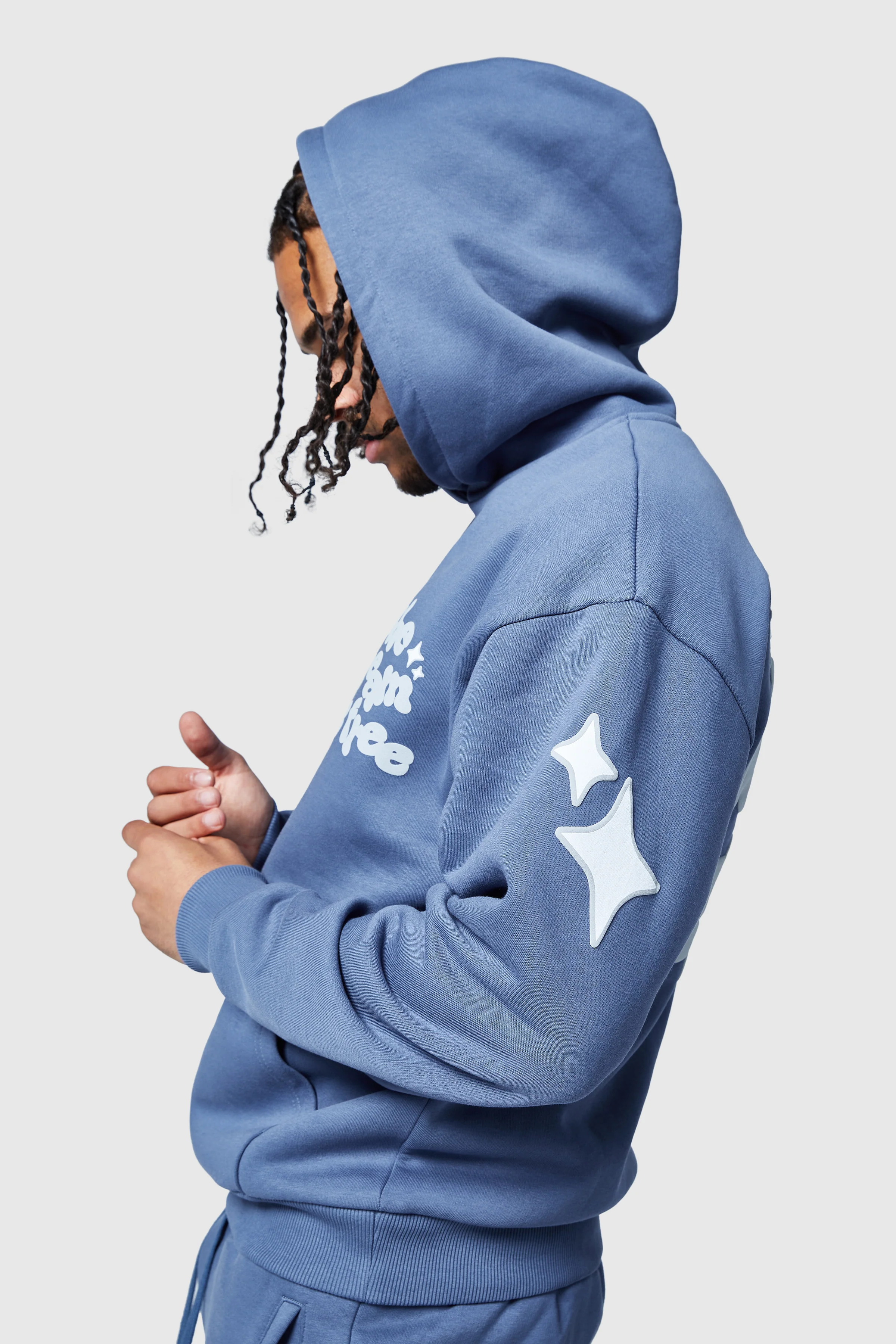 Dream Is Free 2.0 Hood - Petrol Blue - Image 3