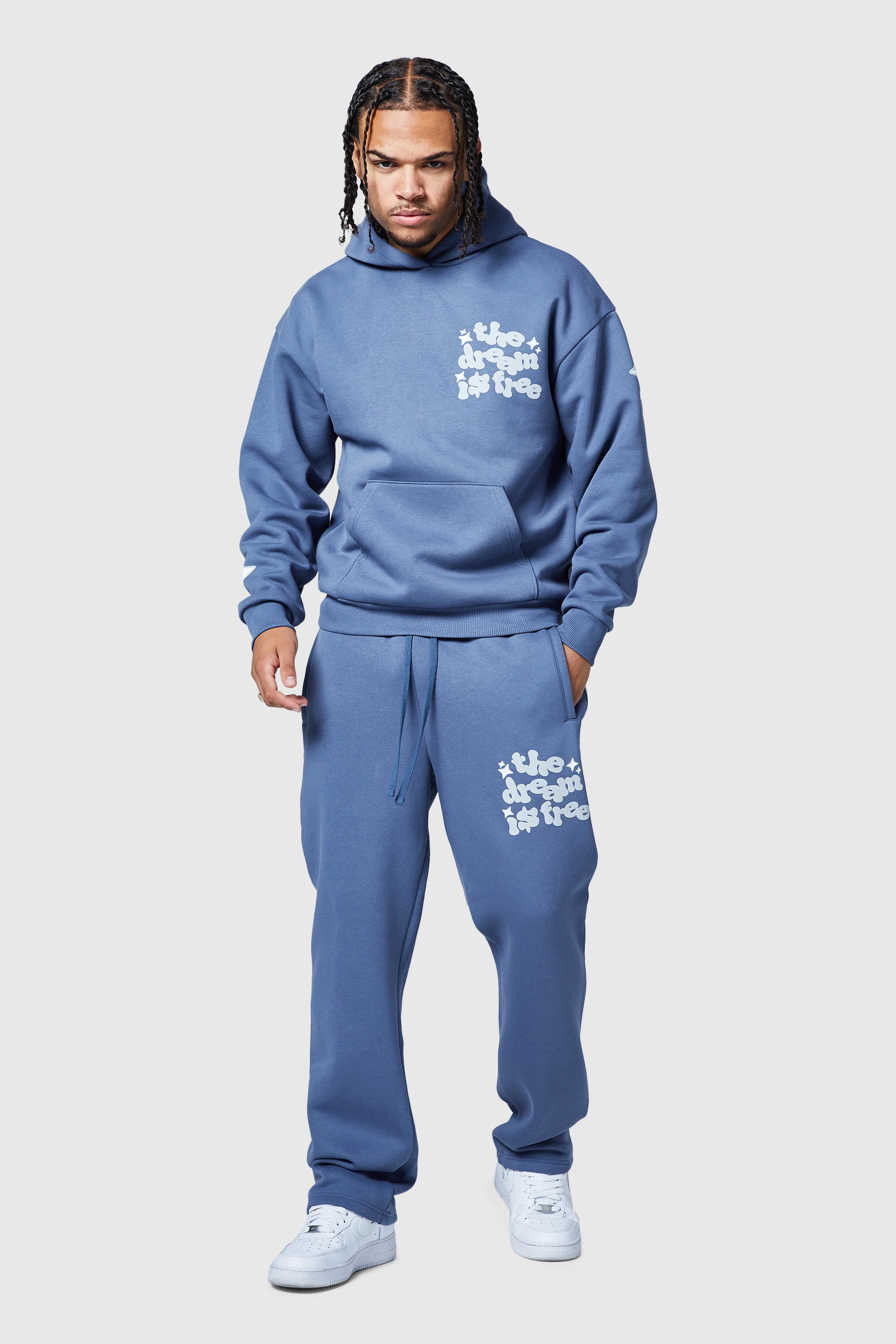 Dream Is Free 2.0 Hood - Petrol Blue - Image 4