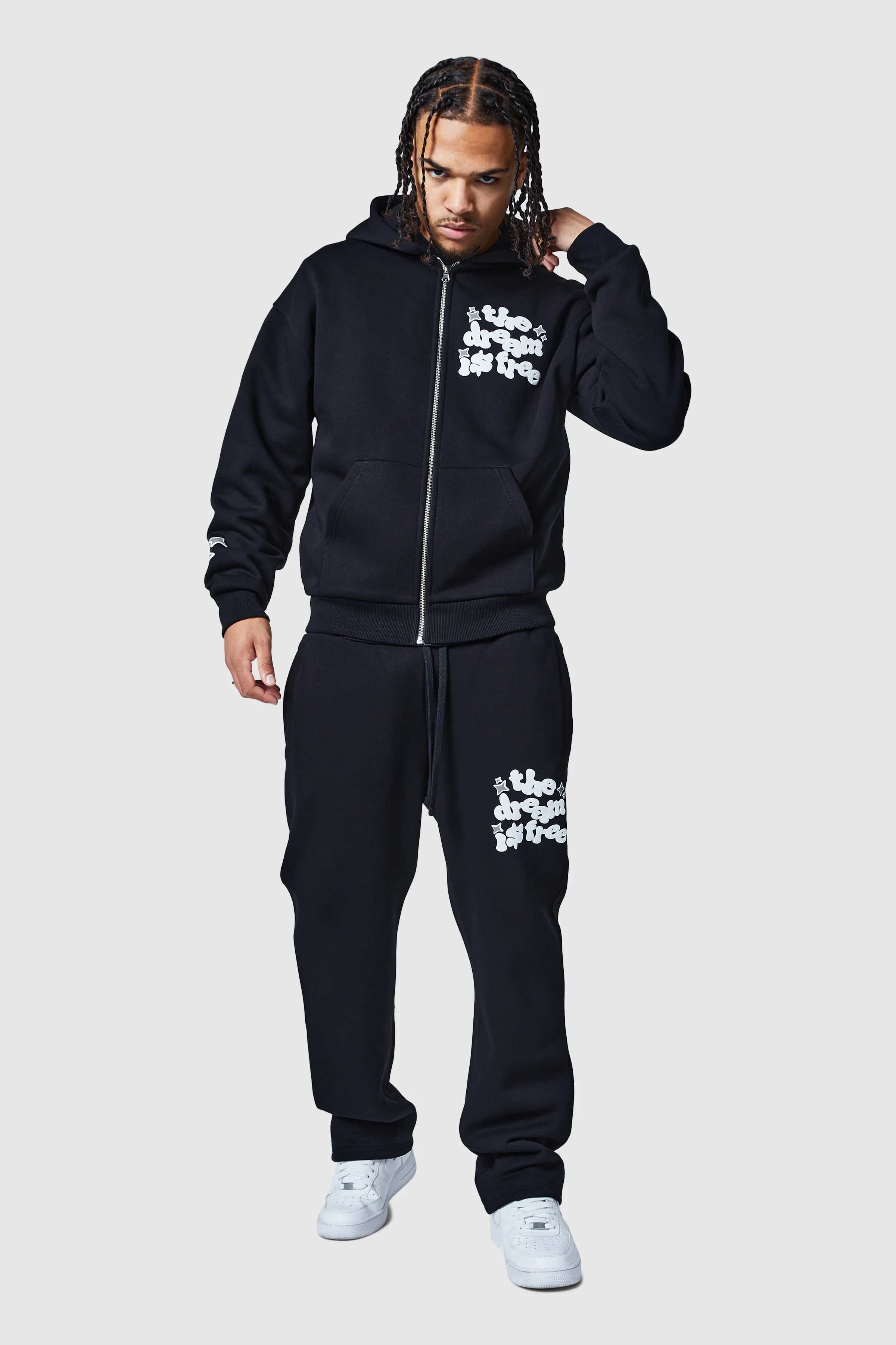 Dream Is Free 2.0 Jogger - Black/White - Image 3