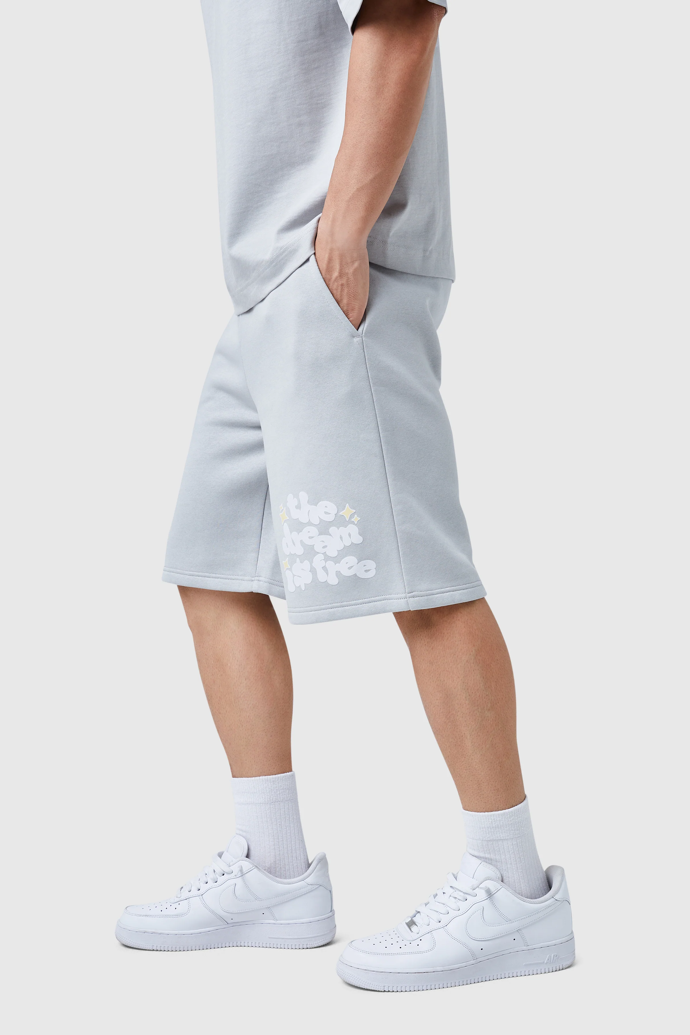 Dream is Free 2.0 Short - Mist Grey - Image 3