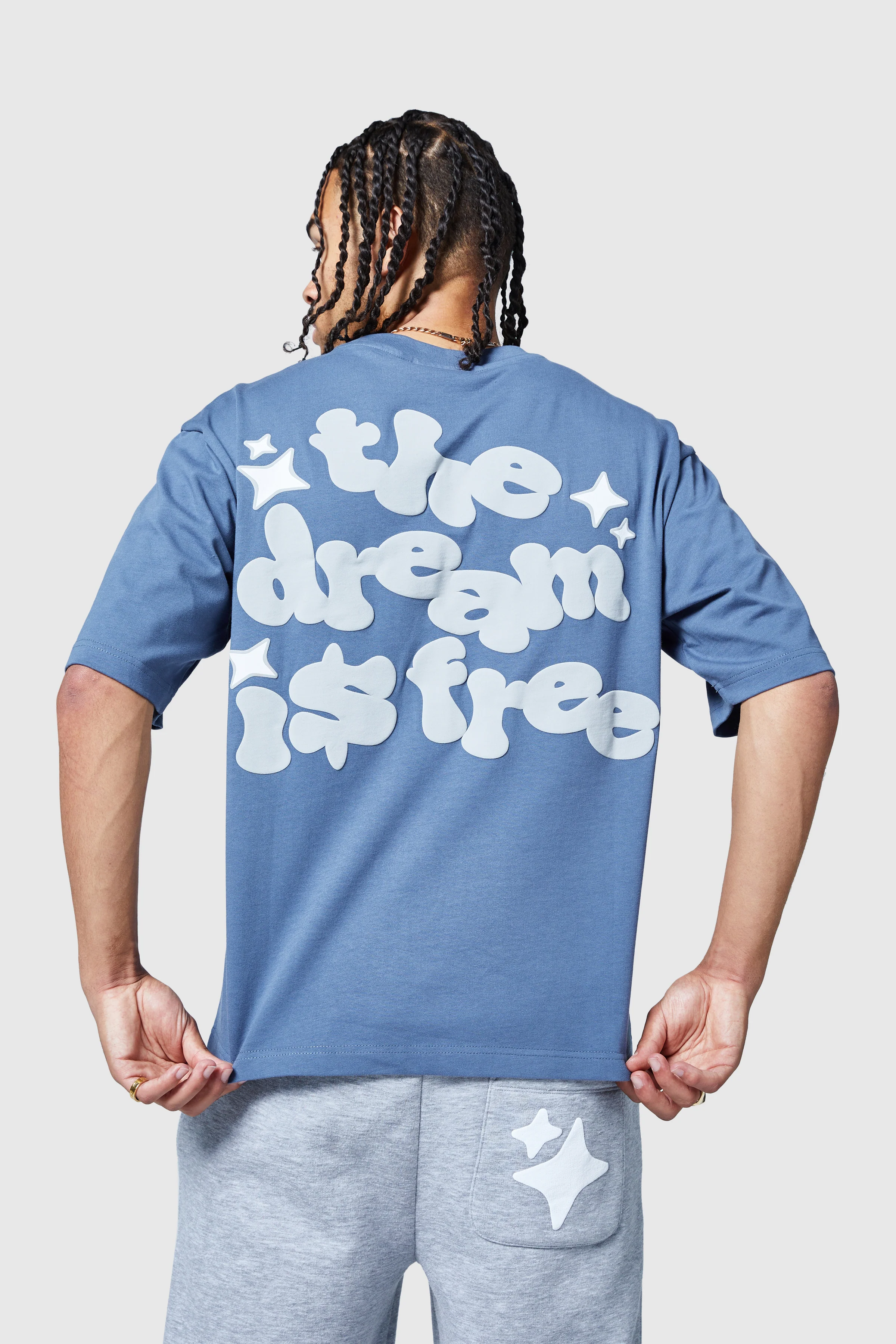 Dream Is Free 2.0 Star Twinset - Petrol Blue/Grey - Image 4