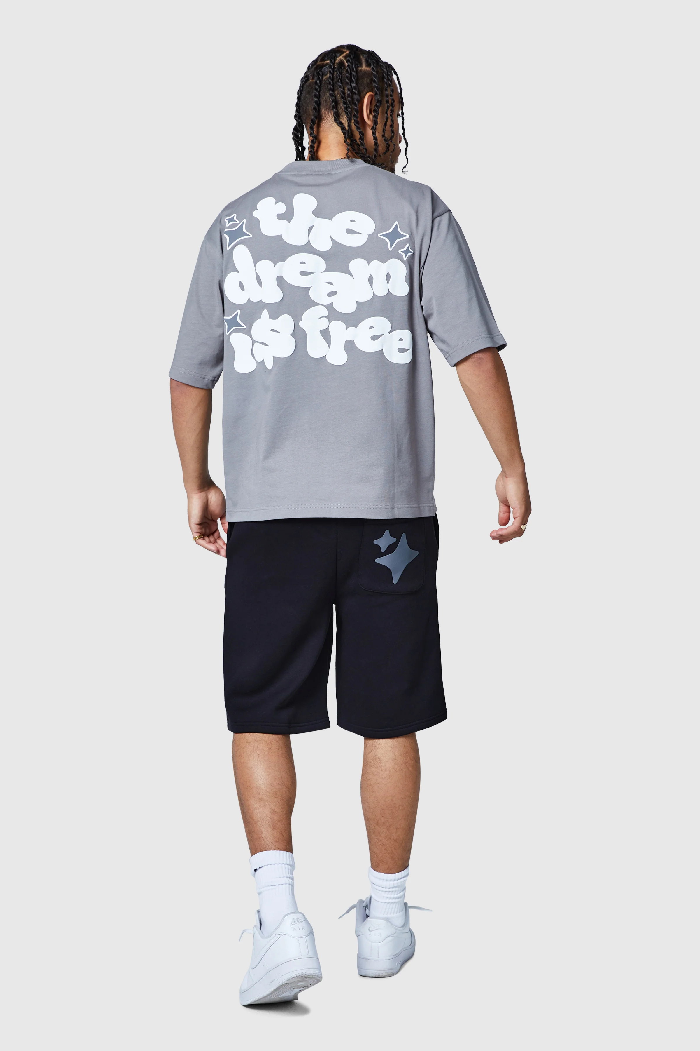 Dream Is Free 2.0 Tee - Steel - Image 4