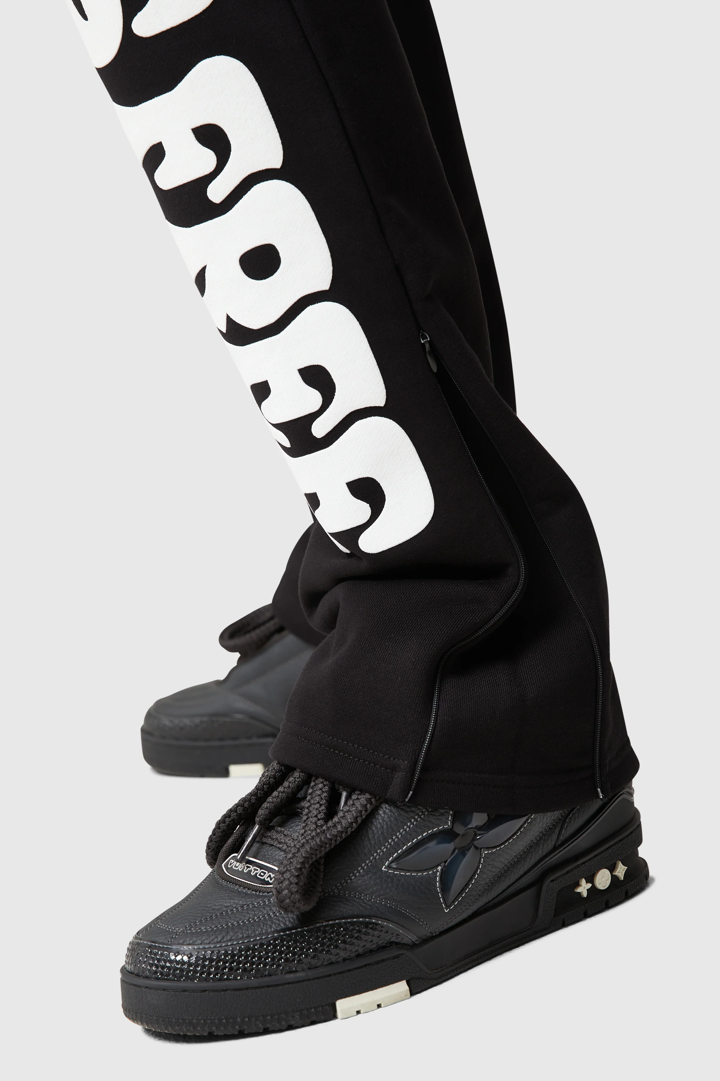 Dream Is Free Flared Jogger - Black - Image 3