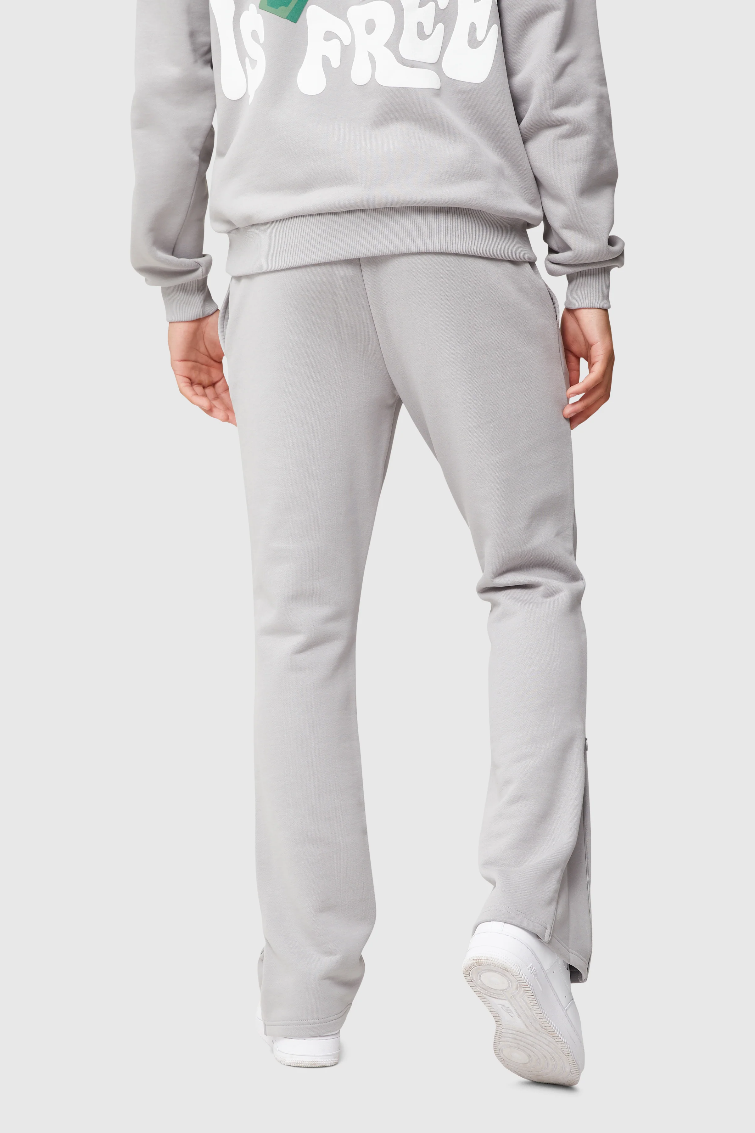 Dream Is Free Flared Jogger - Grey - Image 8