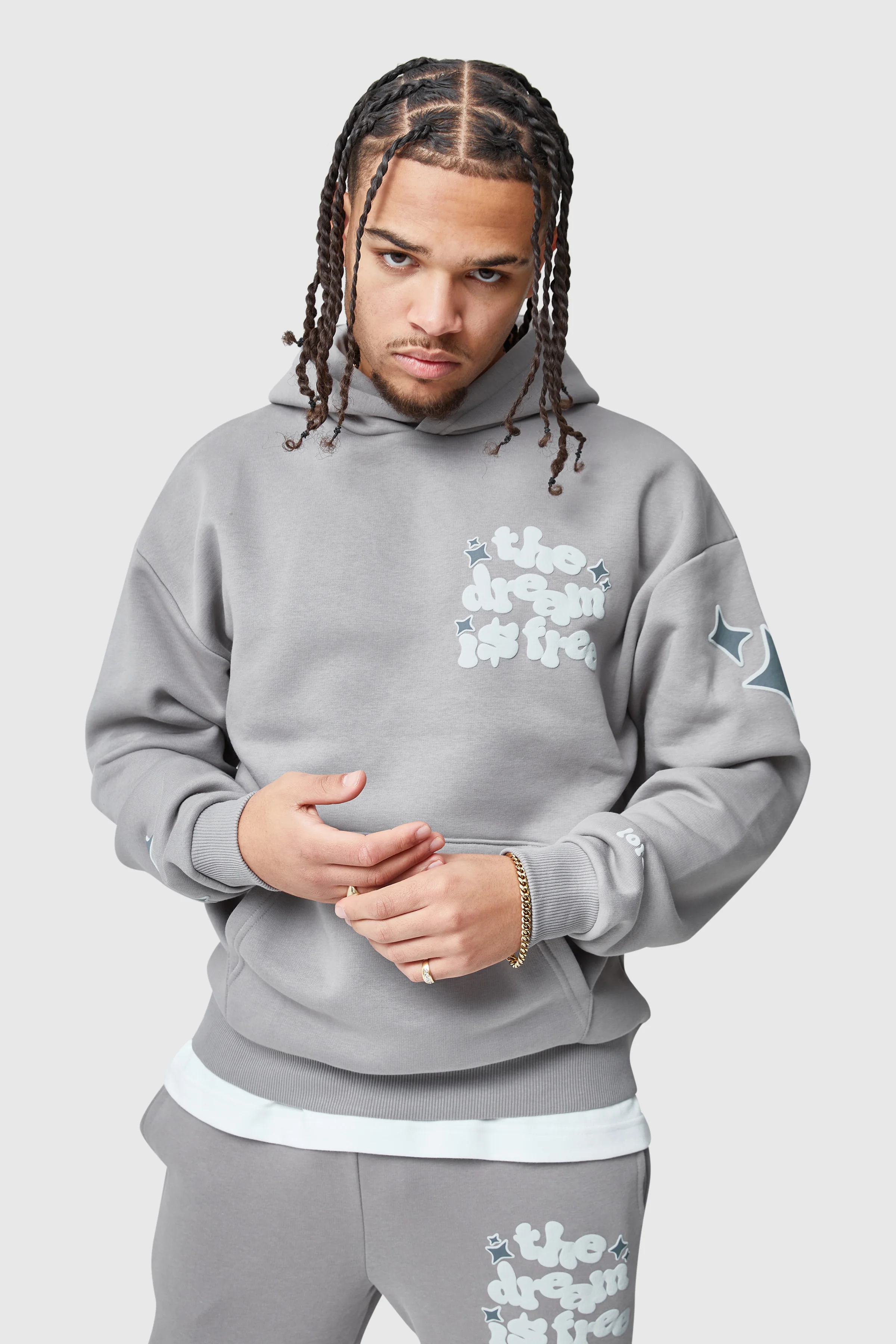 Dream Is Free 2.0 Hood - Grey - Image 2