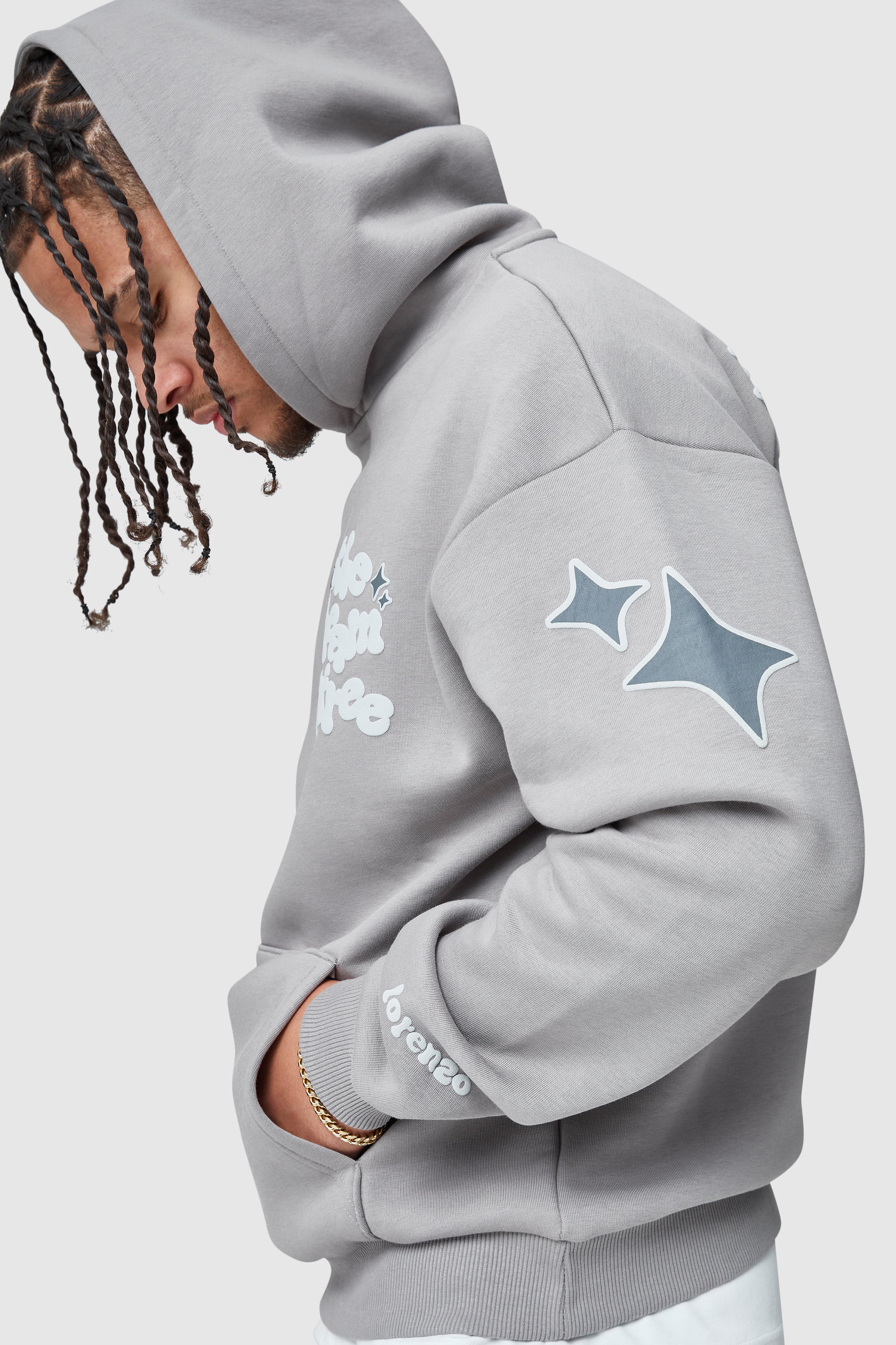 Dream Is Free 2.0 Hood - Grey - Image 3