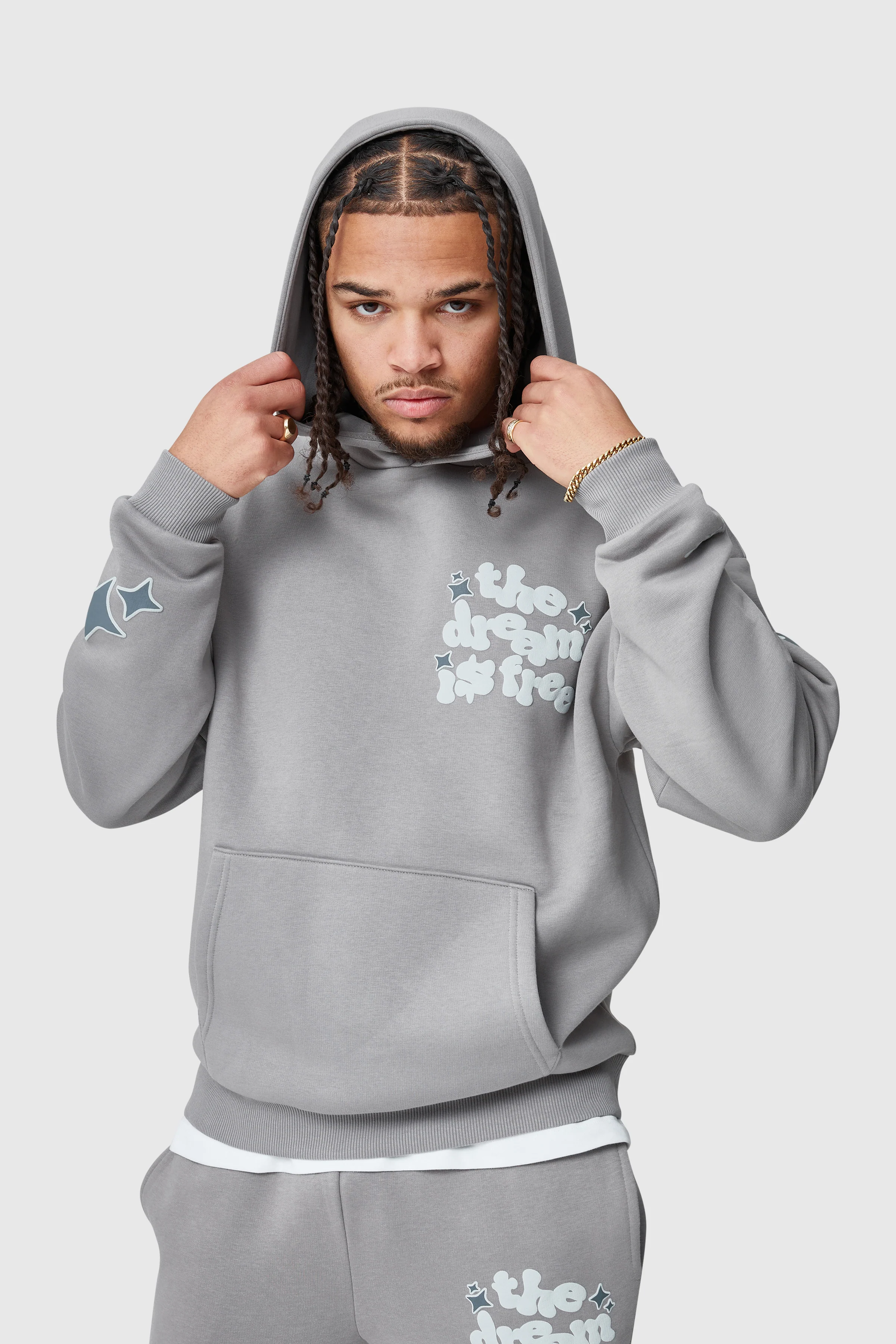 Dream Is Free 2.0 Hood - Grey - Image 6