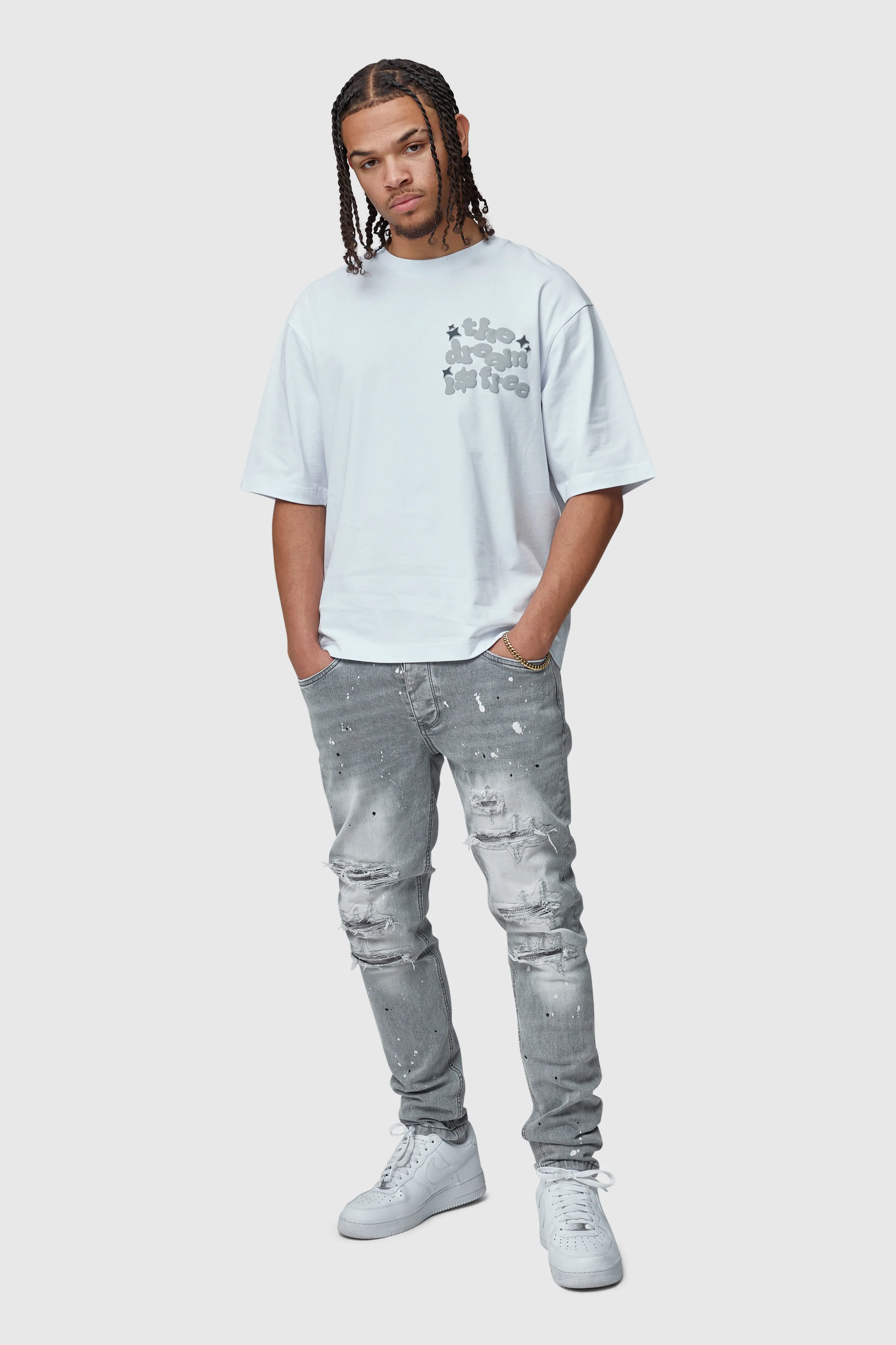 Dream Is Free 2.0 Tee - White - Image 5