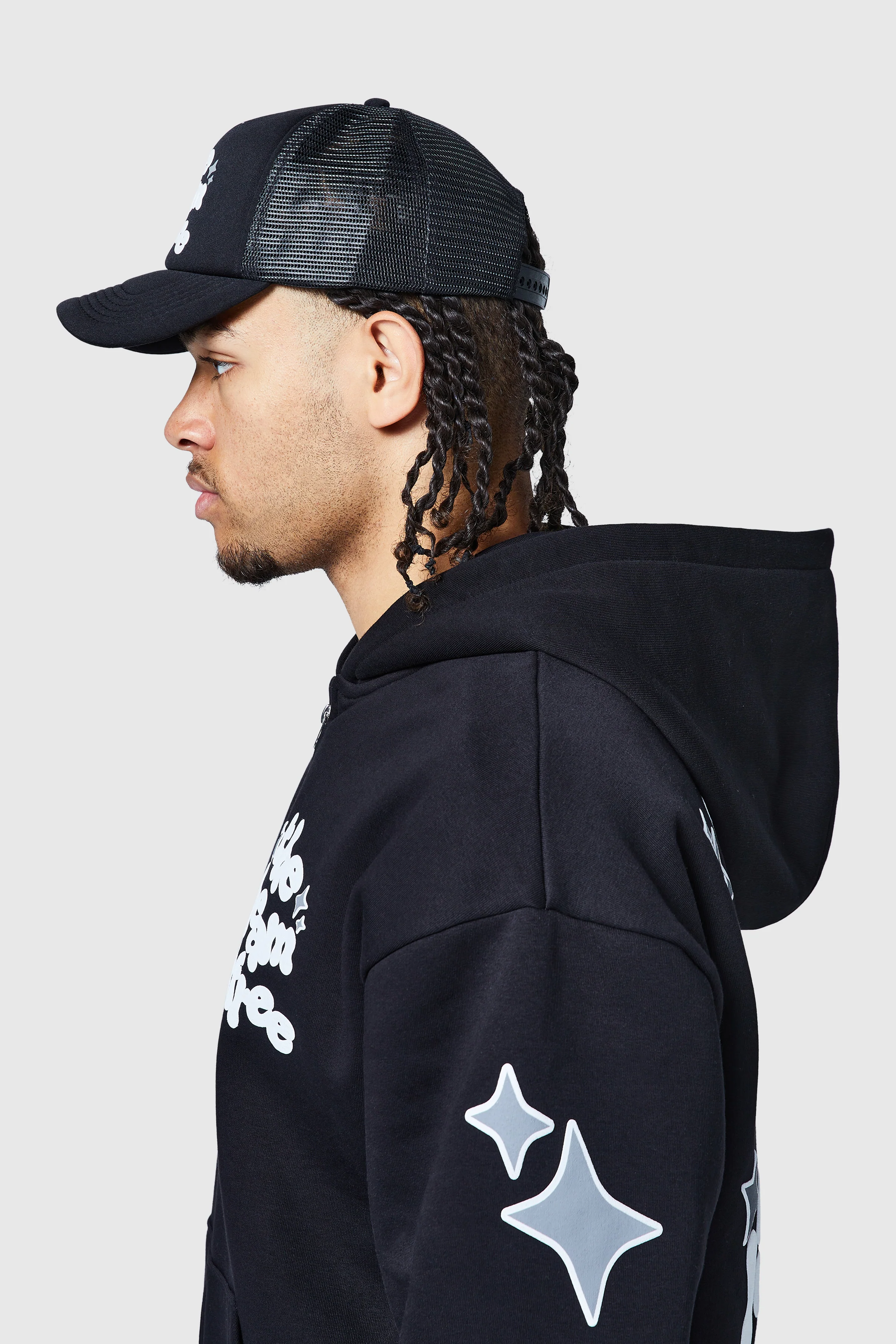 Dream Is Free Trucker Cap - Black - Image 4