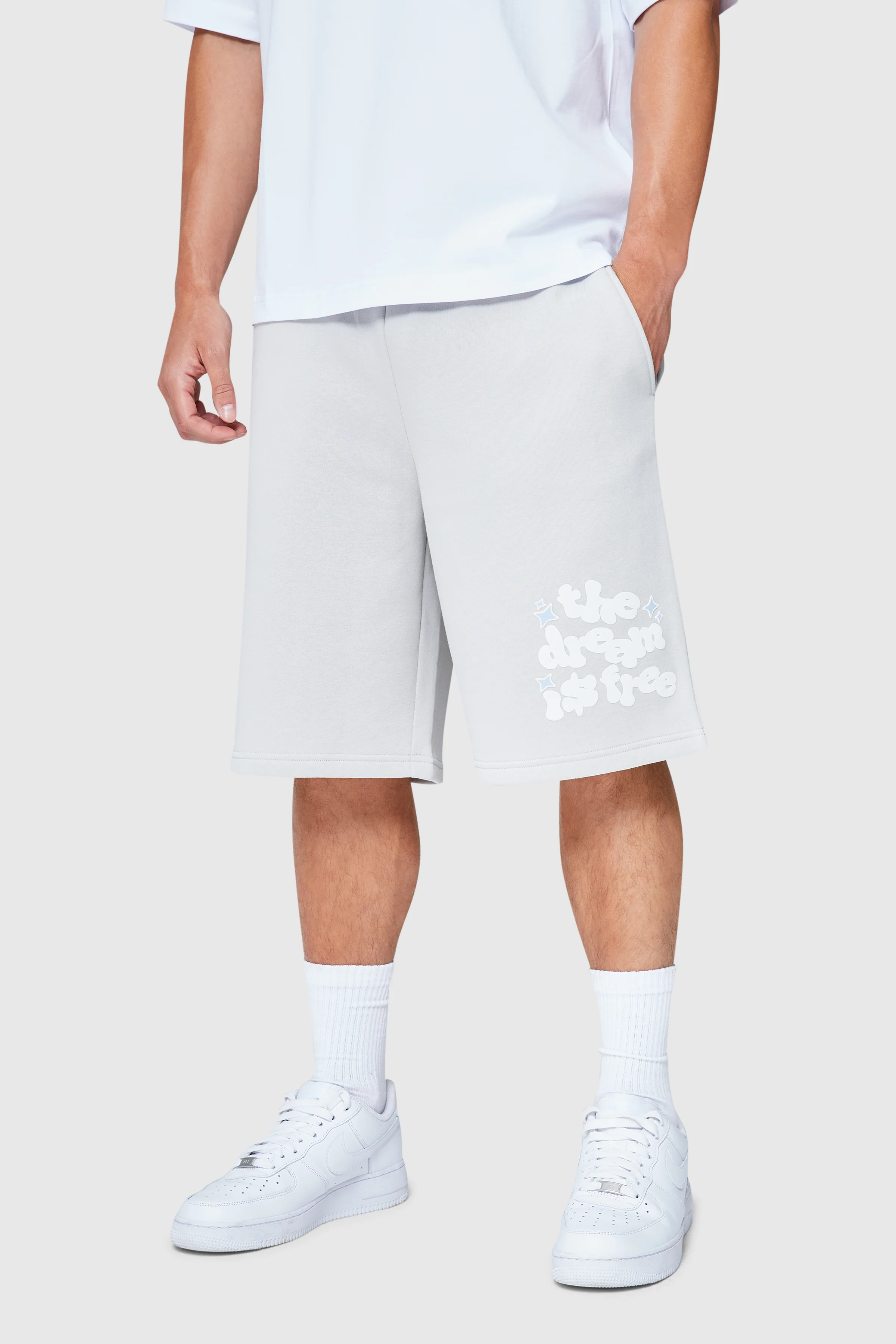 Dream Is Free 2.0 Twinset - White/Grey - Image 3