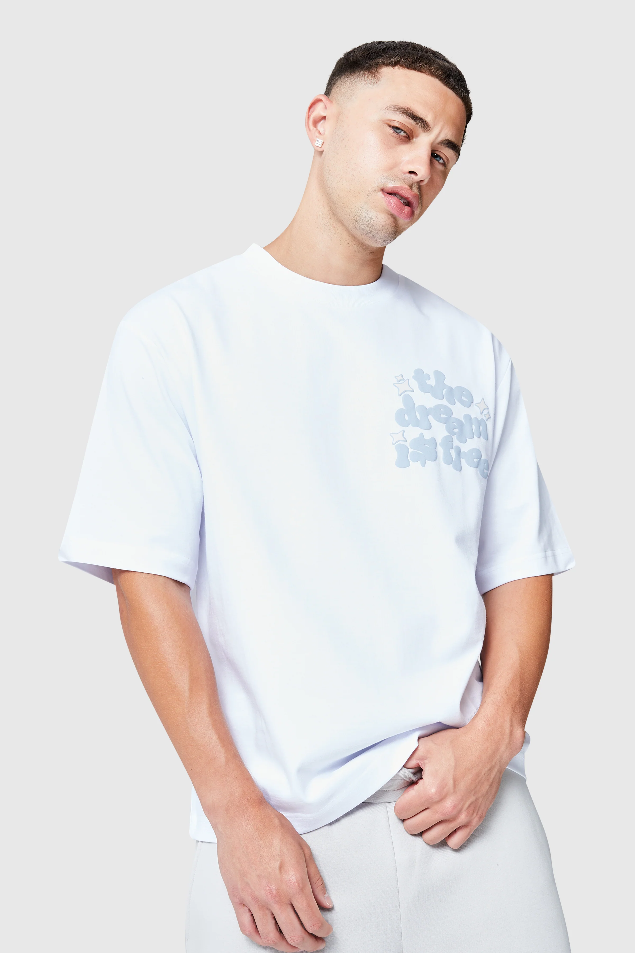 Dream Is Free 2.0 Twinset - White/Grey - Image 7