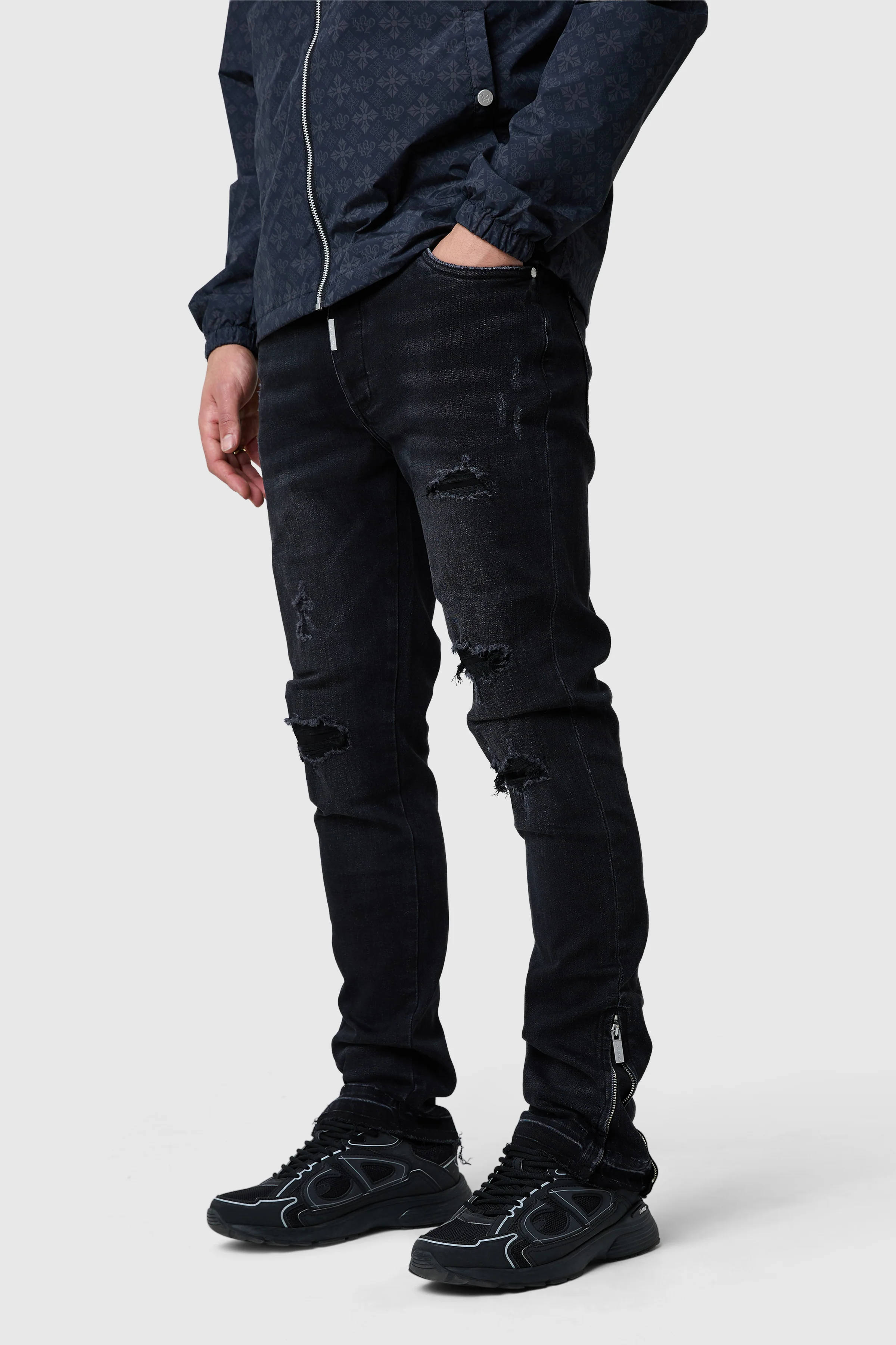 Enzo Slim Jean - Jet Black