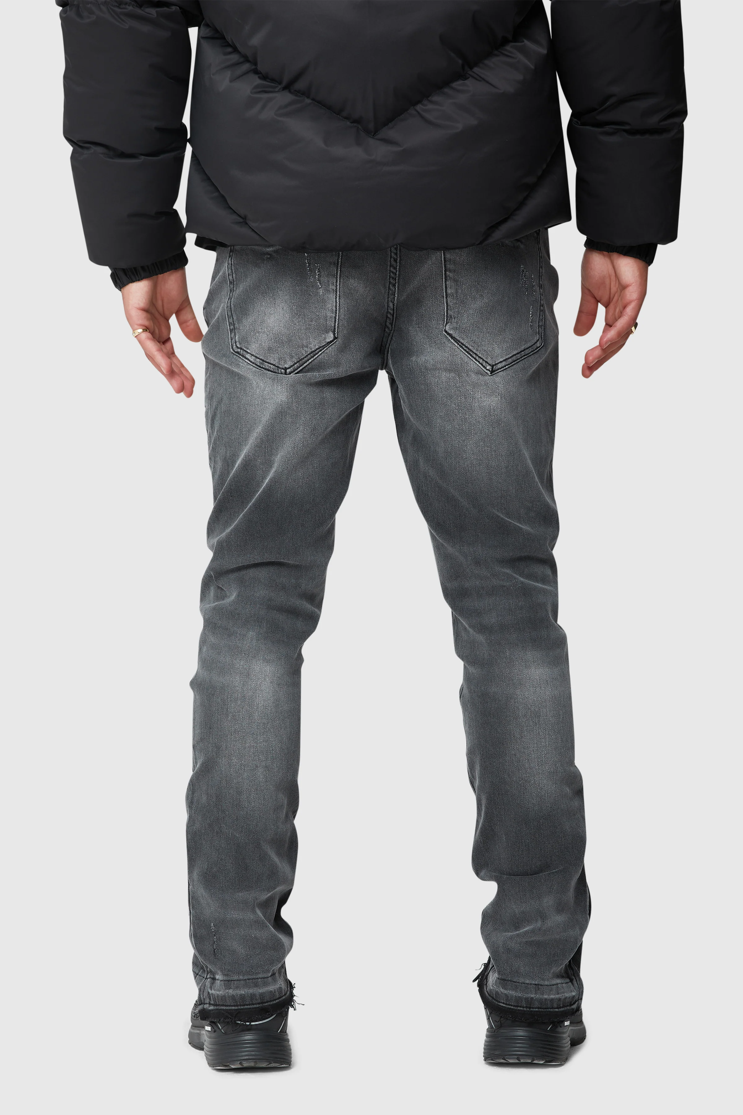 Enzo Slim Jean - Grey - Image 7
