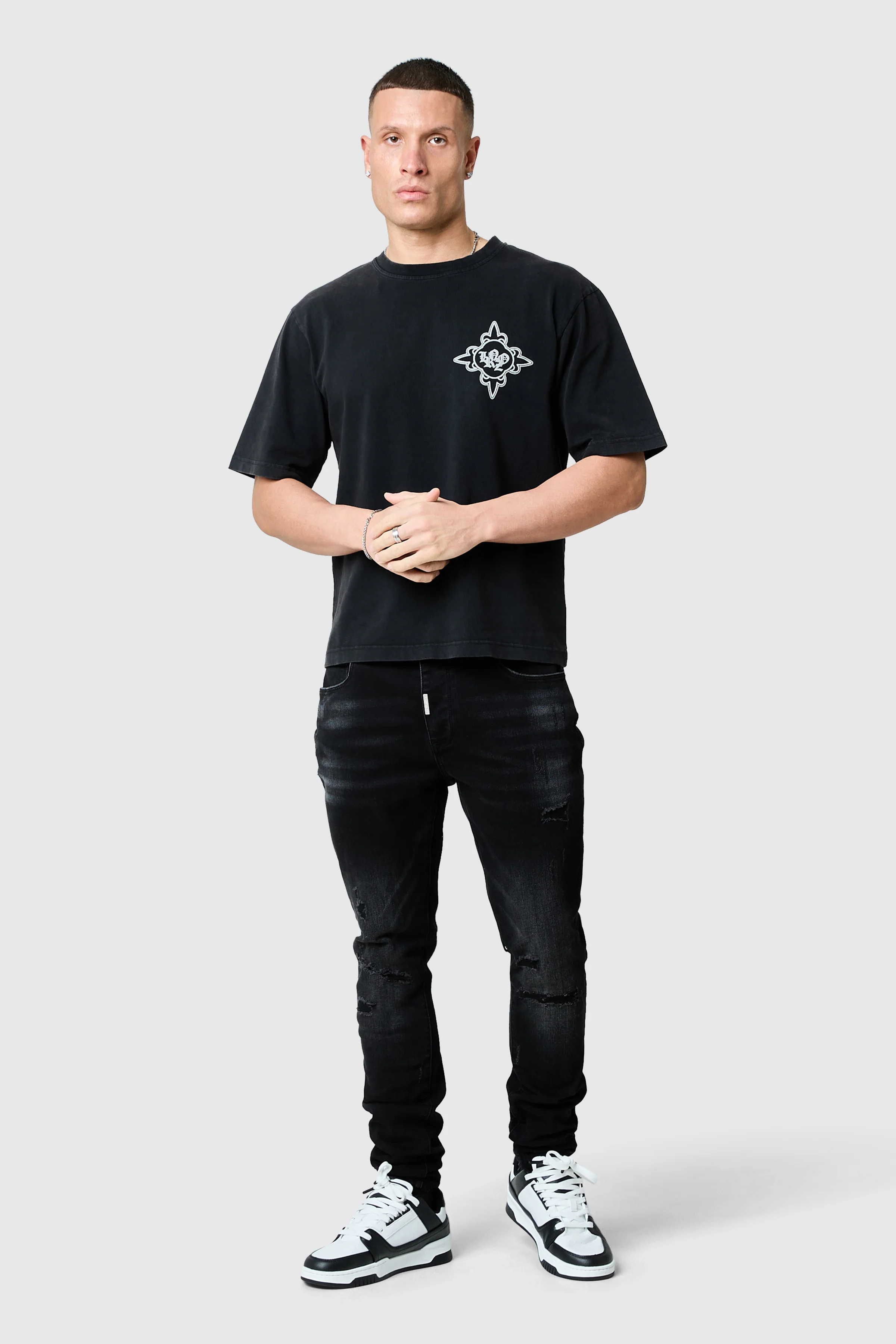 Essentials Slim Jean - Black - Image 3