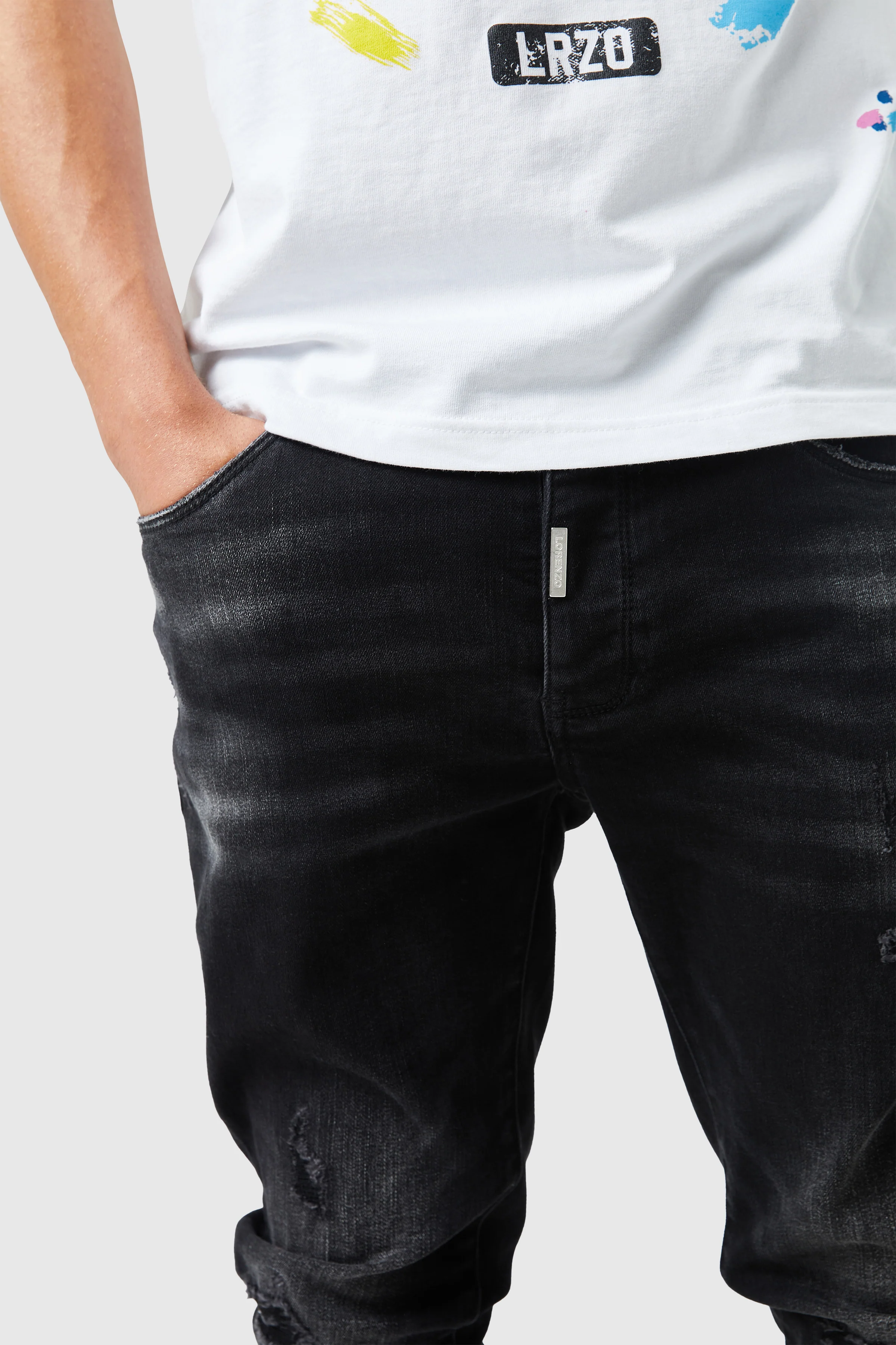 Essentials Slim Jean 2.0 - Black - Image 7
