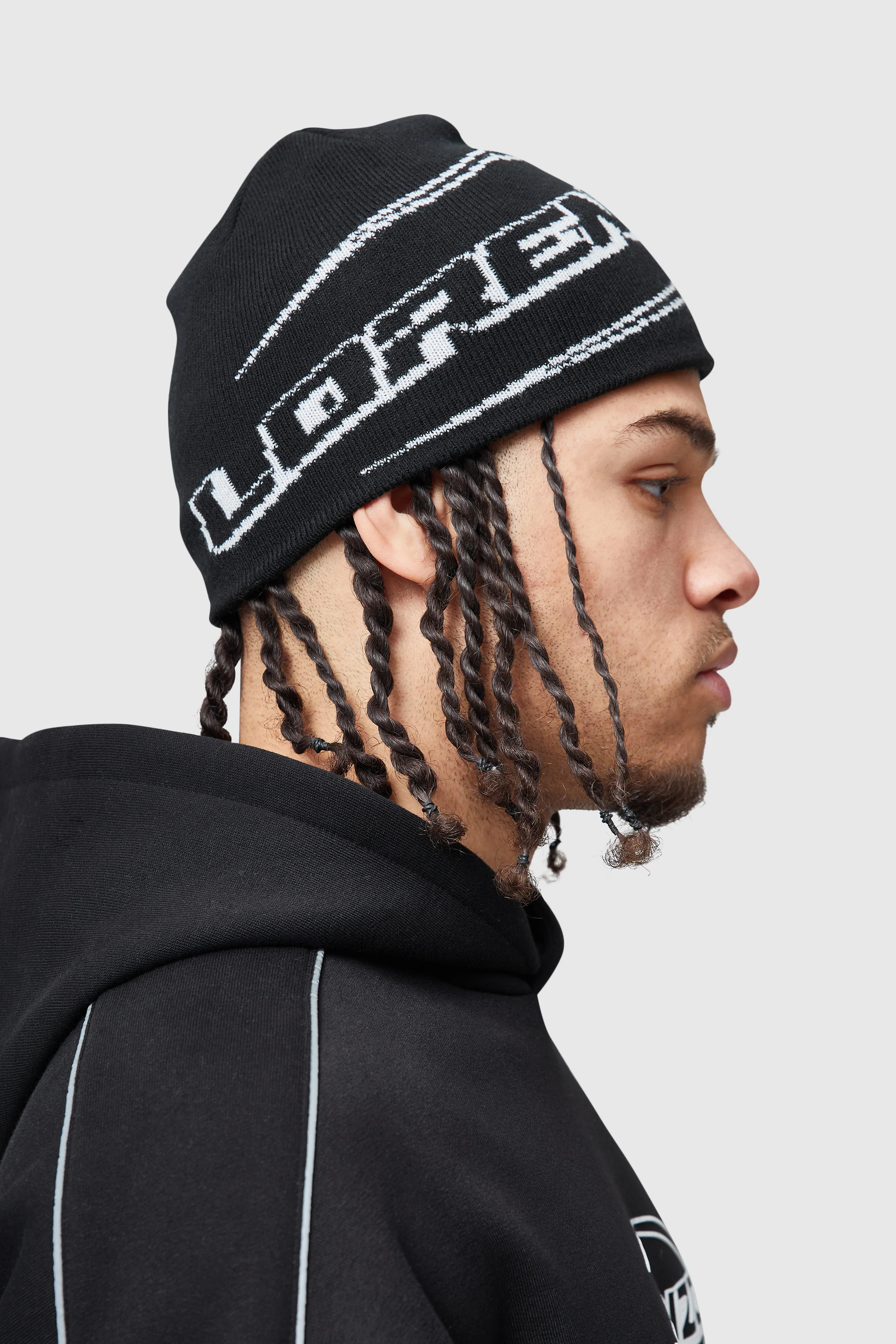 Forza Skull Beanie - Black - Image 4