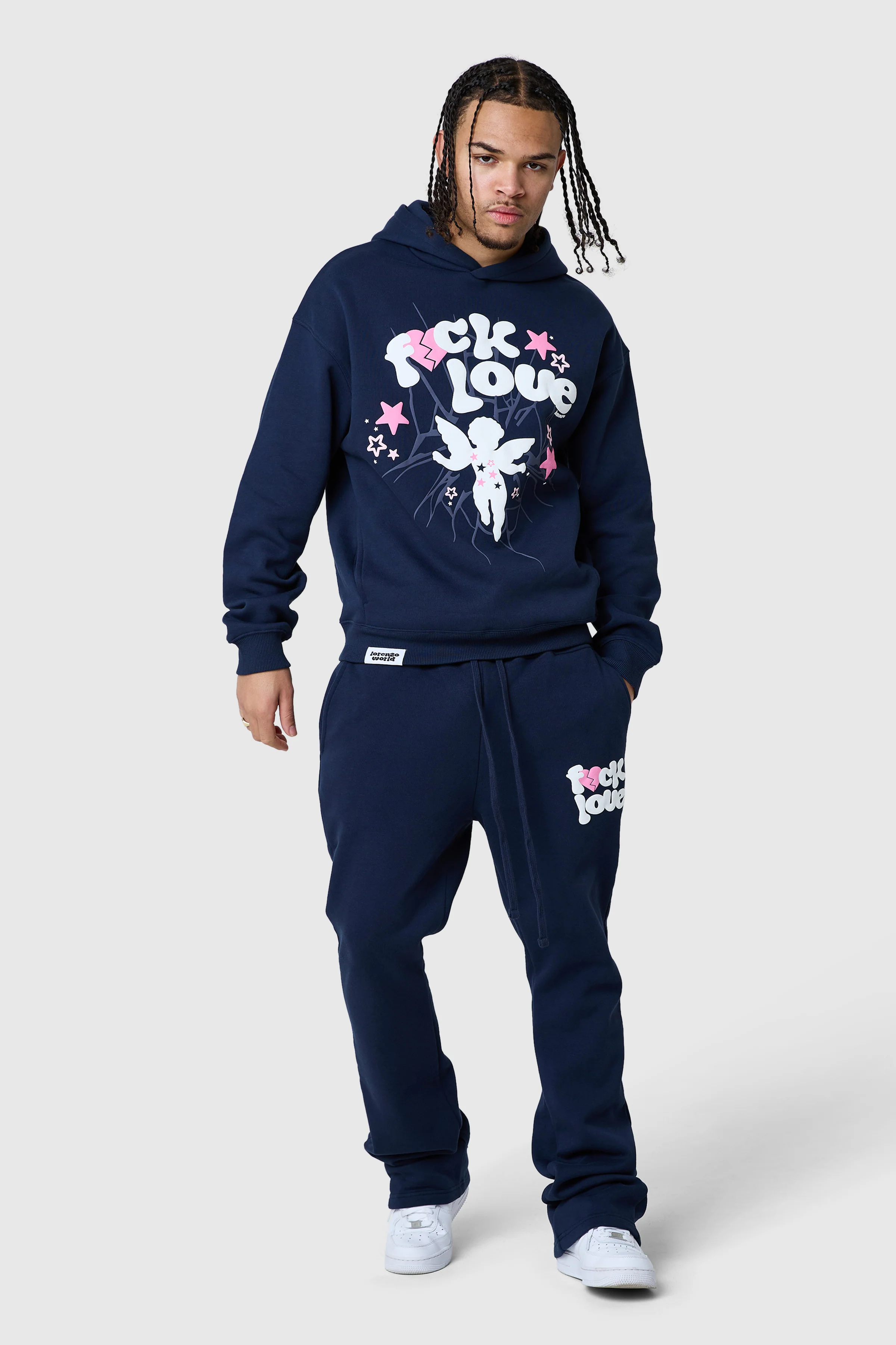 Fxck Love Hood - Navy Night - Image 5