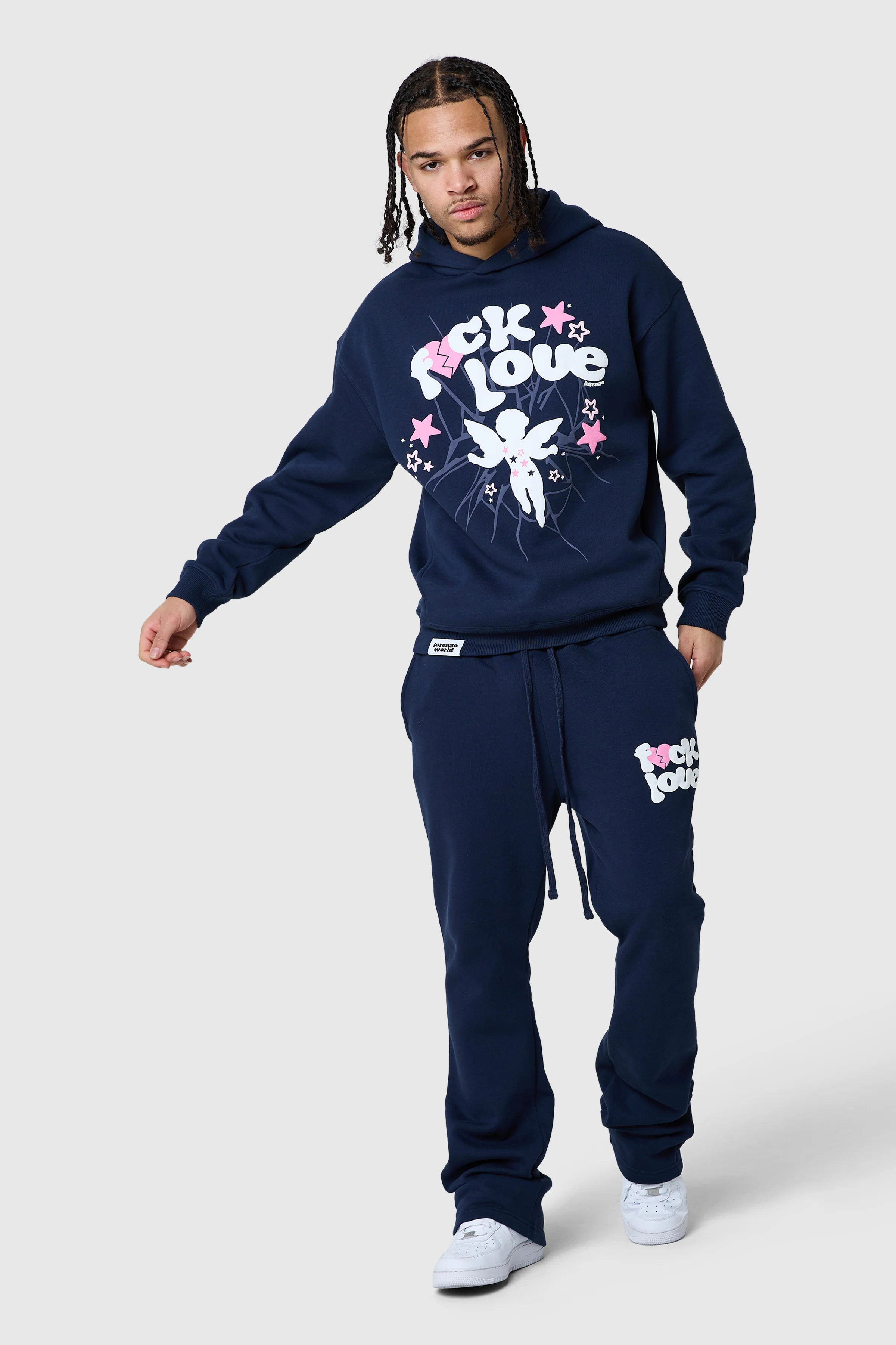 Fxck Love Tracksuit - Navy Night - Image 6