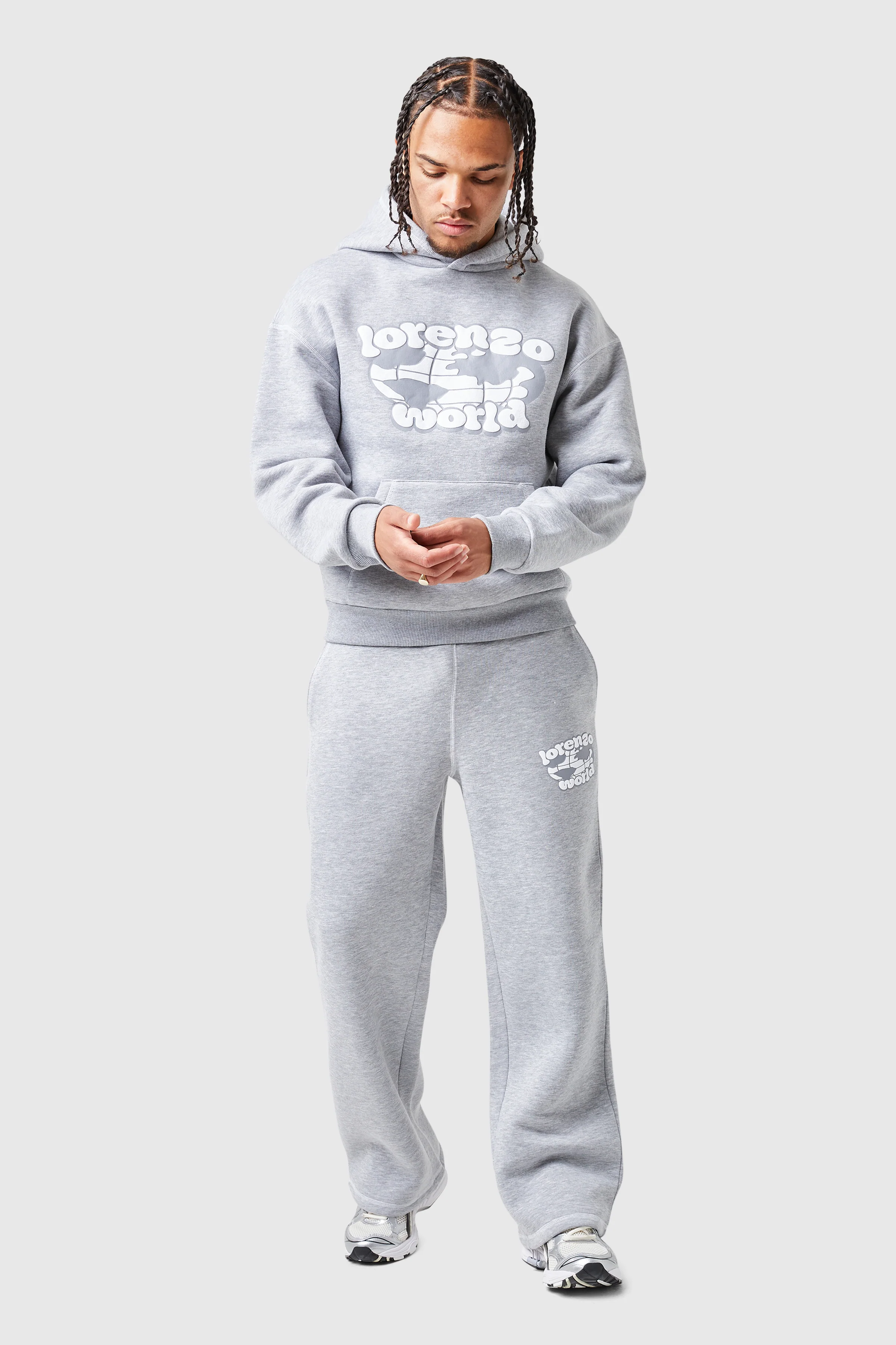 Globe Hood - Grey Marl - Image 6