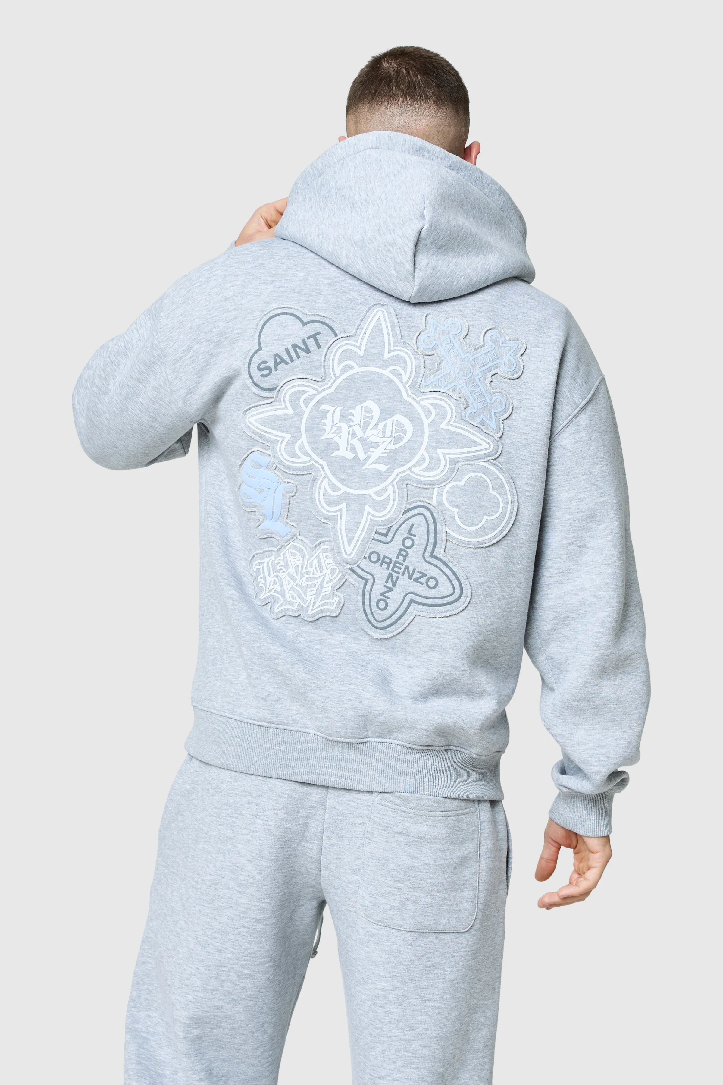 Icon Apex Hood - Grey Marl