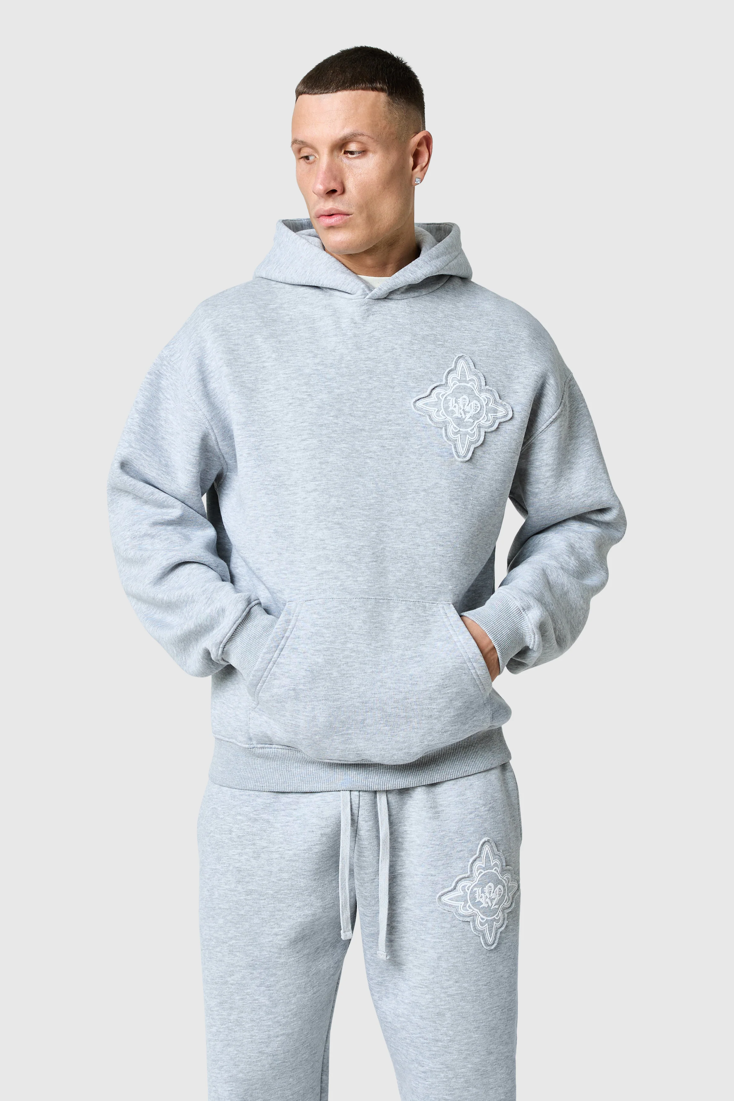 Icon Apex Hood - Grey Marl - Image 6