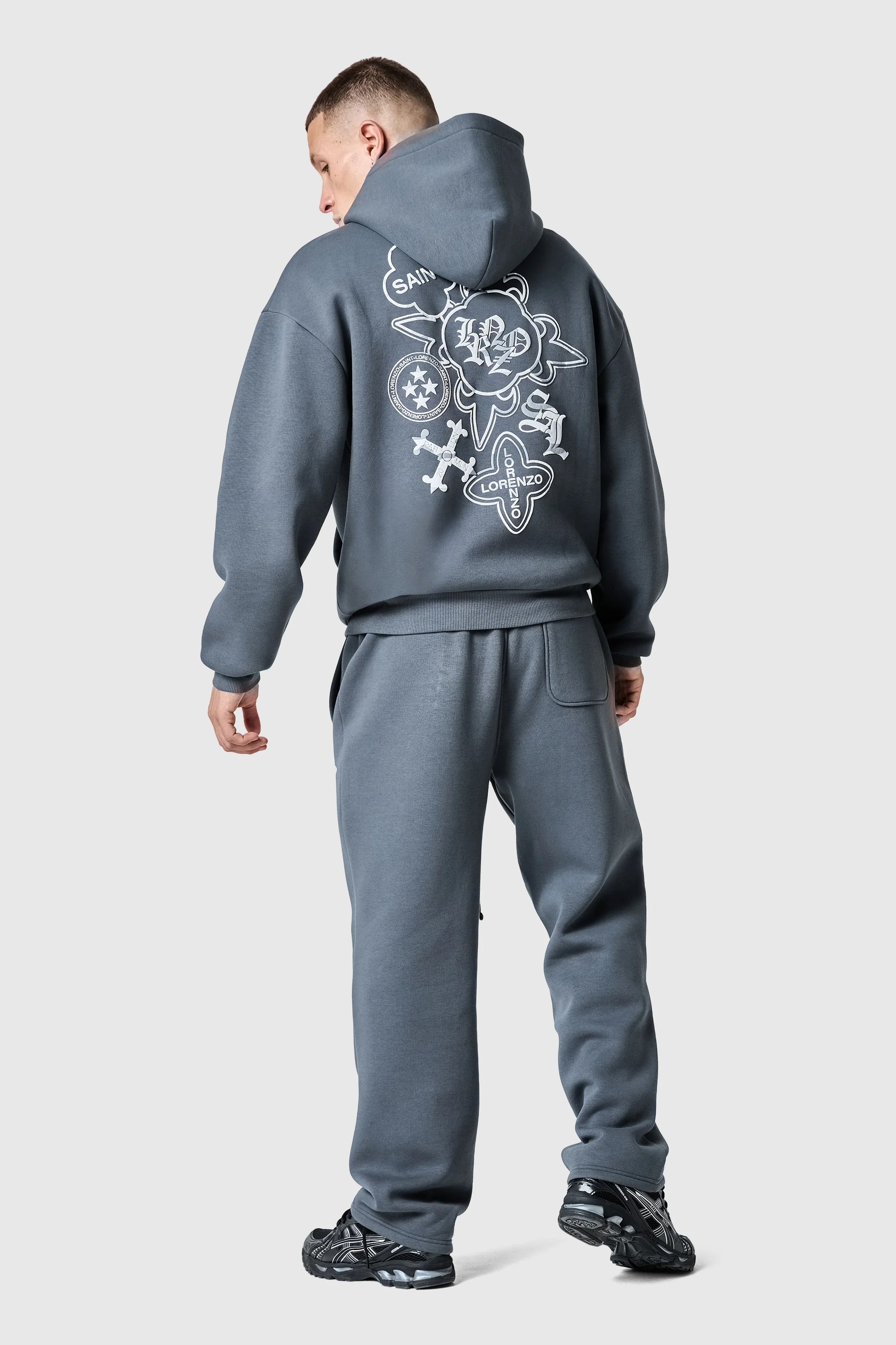 Icon Camo Jogger - Graphite Grey - Image 3