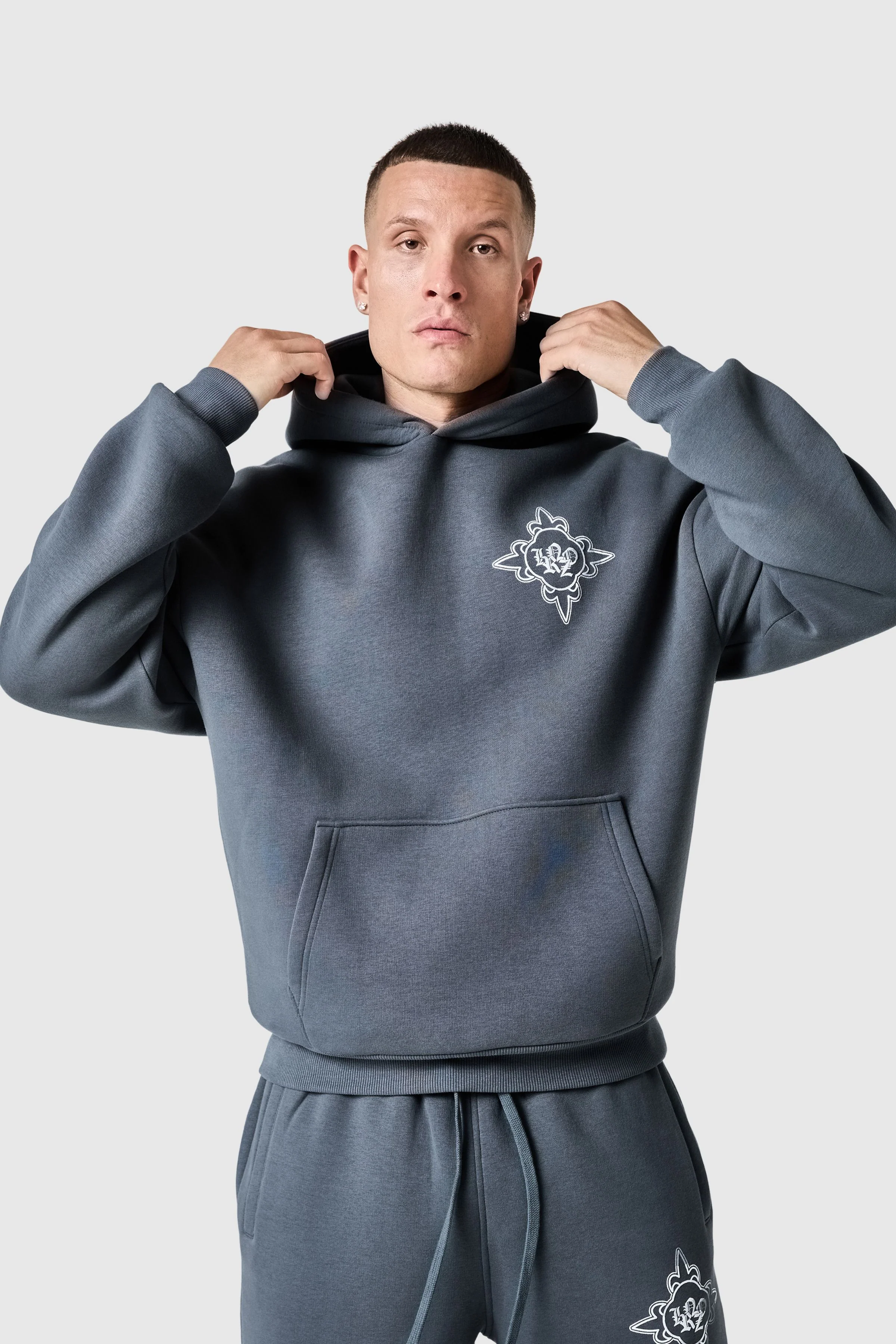 Icon Camo Tracksuit - Graphite Grey - Image 10