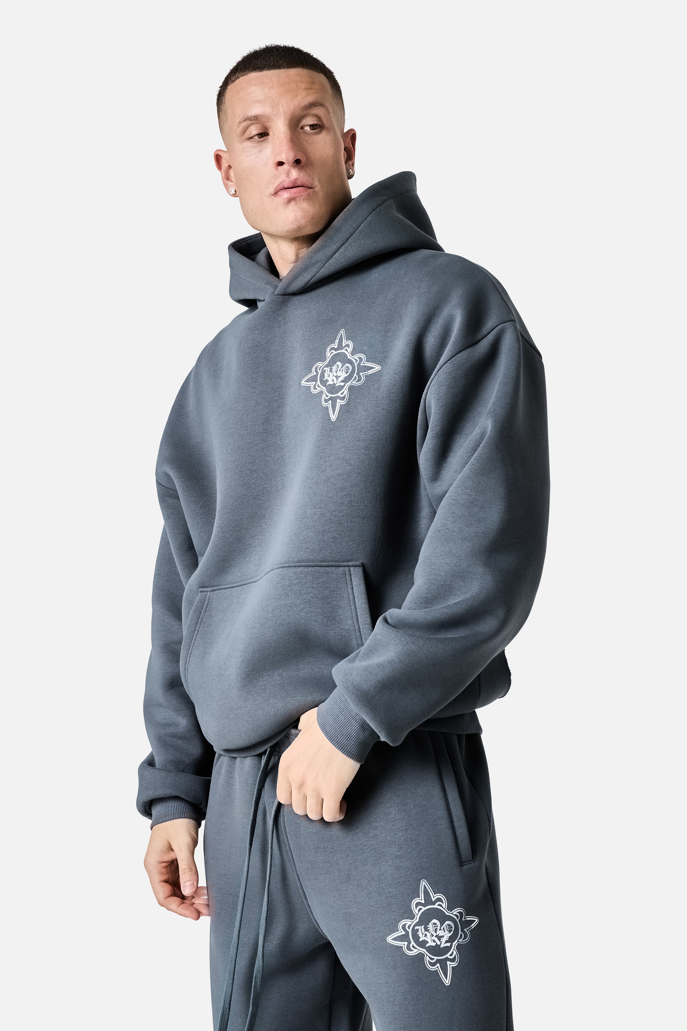 Icon Camo Tracksuit - Graphite Grey - Image 6