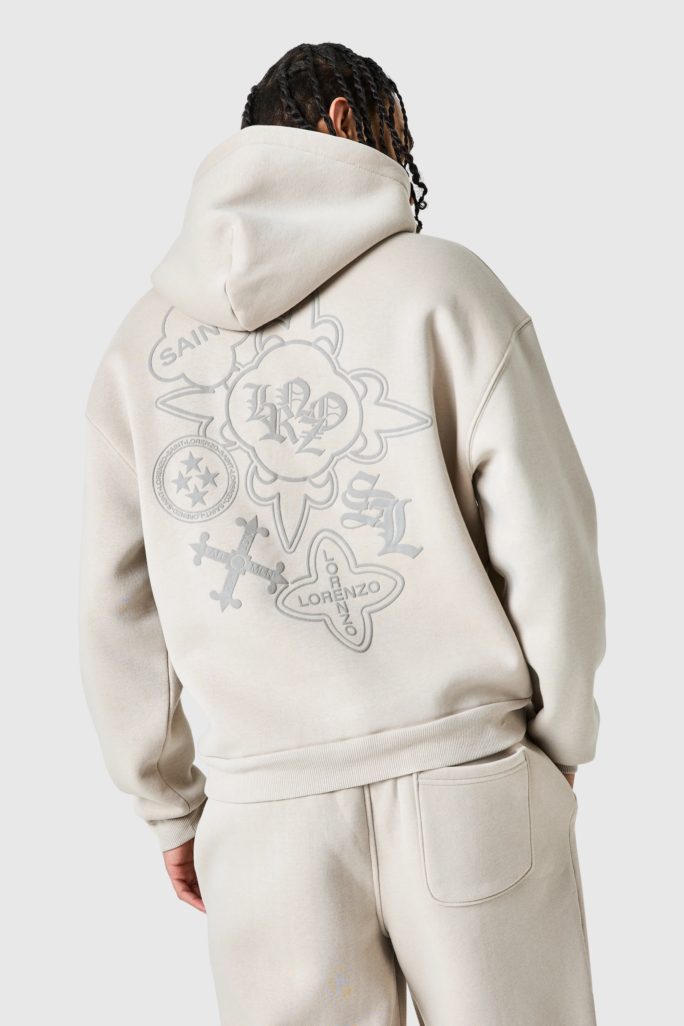 Icon Core Hood - Pebblestone - Image 2