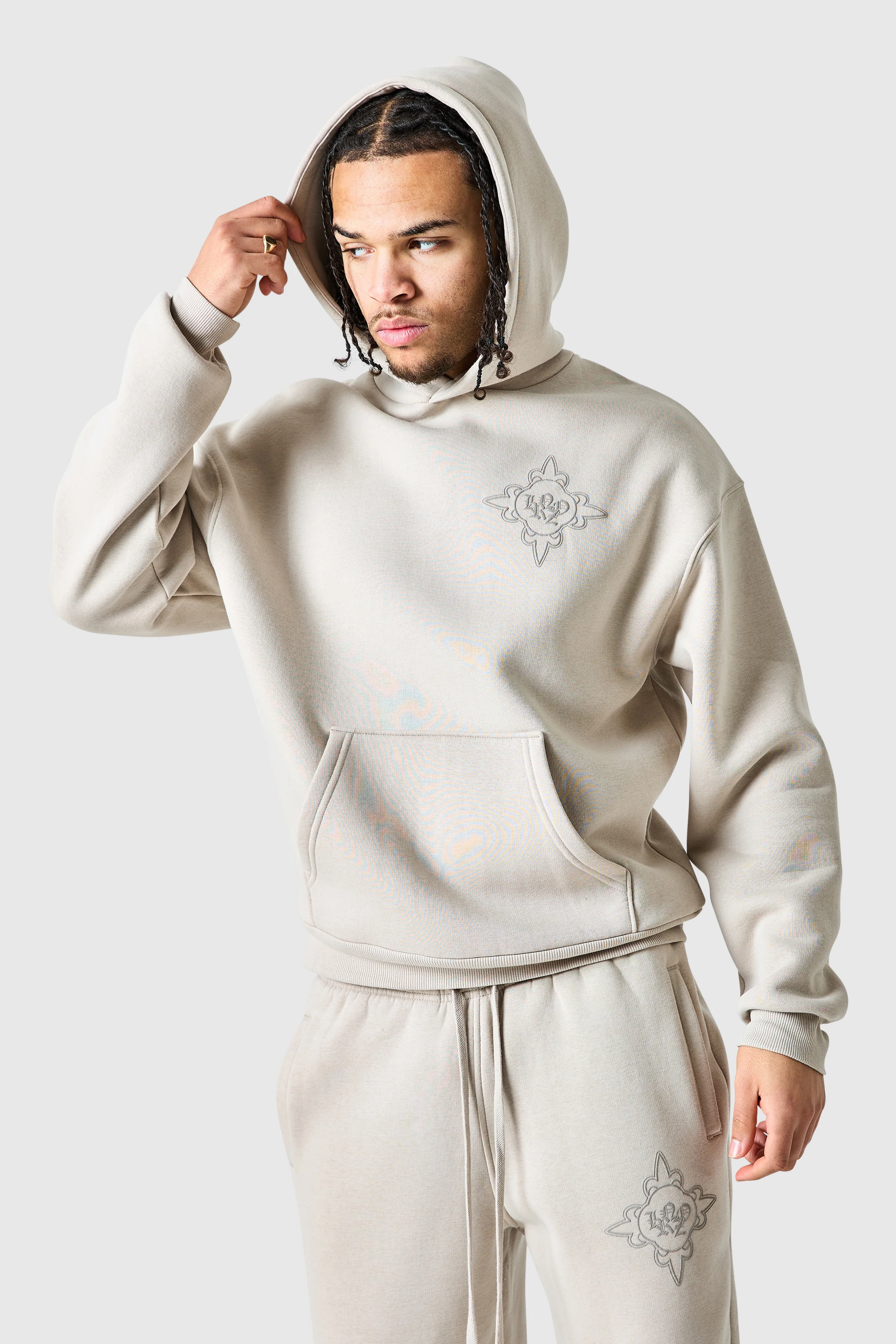 Icon Core Hood - Pebblestone - Image 5
