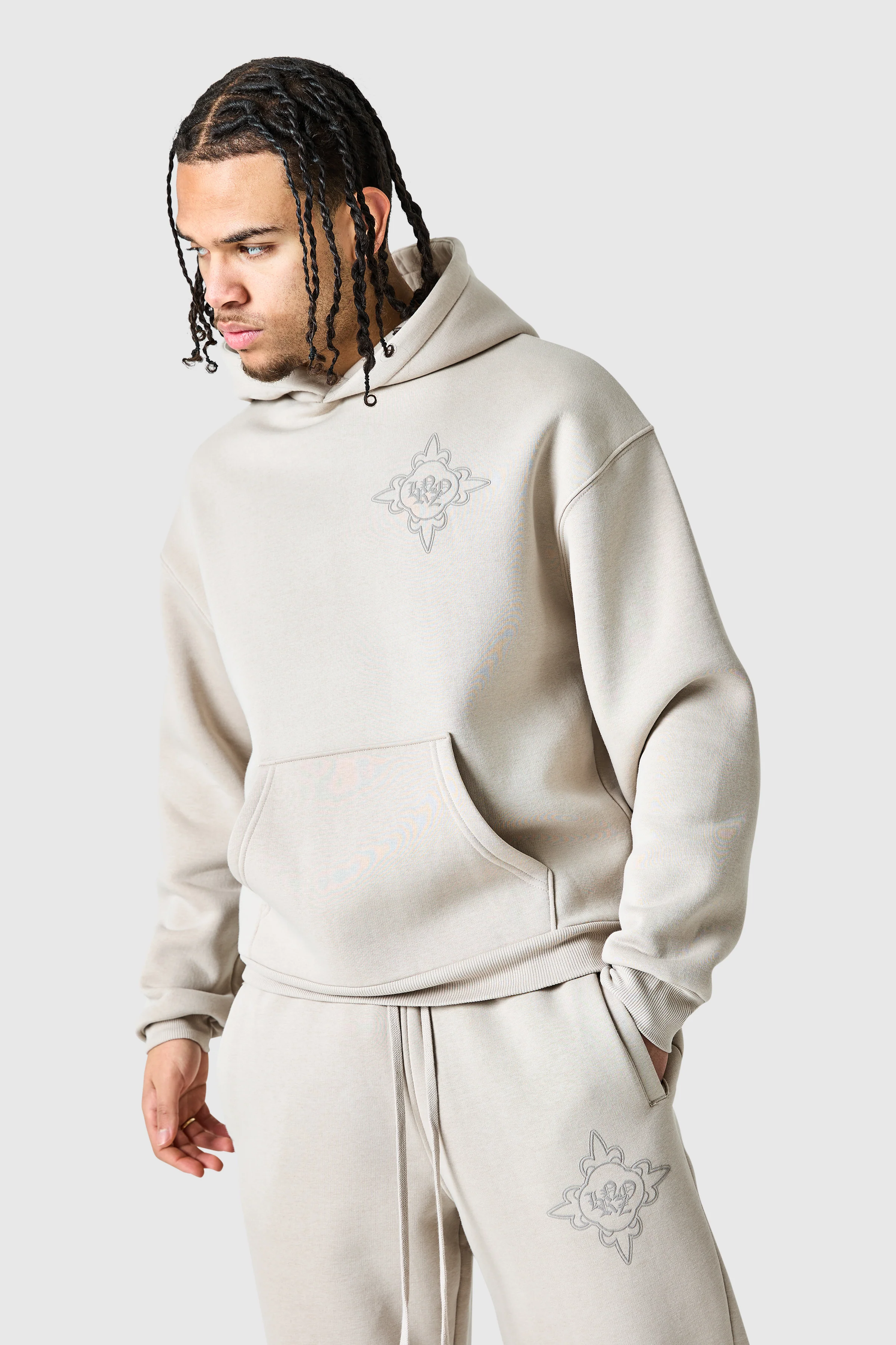 Icon Core Hood - Pebblestone - Image 3