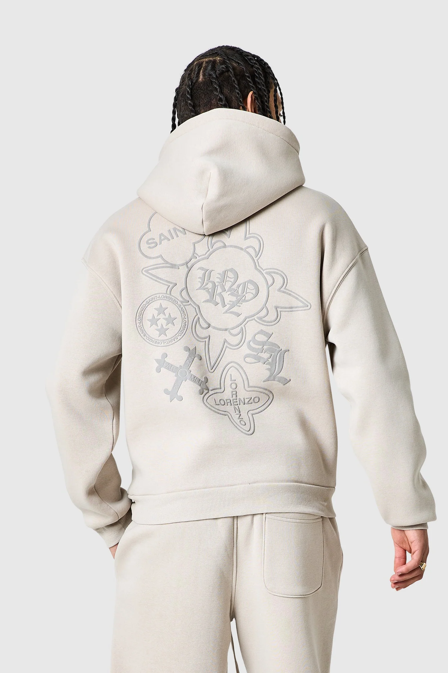 Icon Core Tracksuit - Pebblestone - Image 4