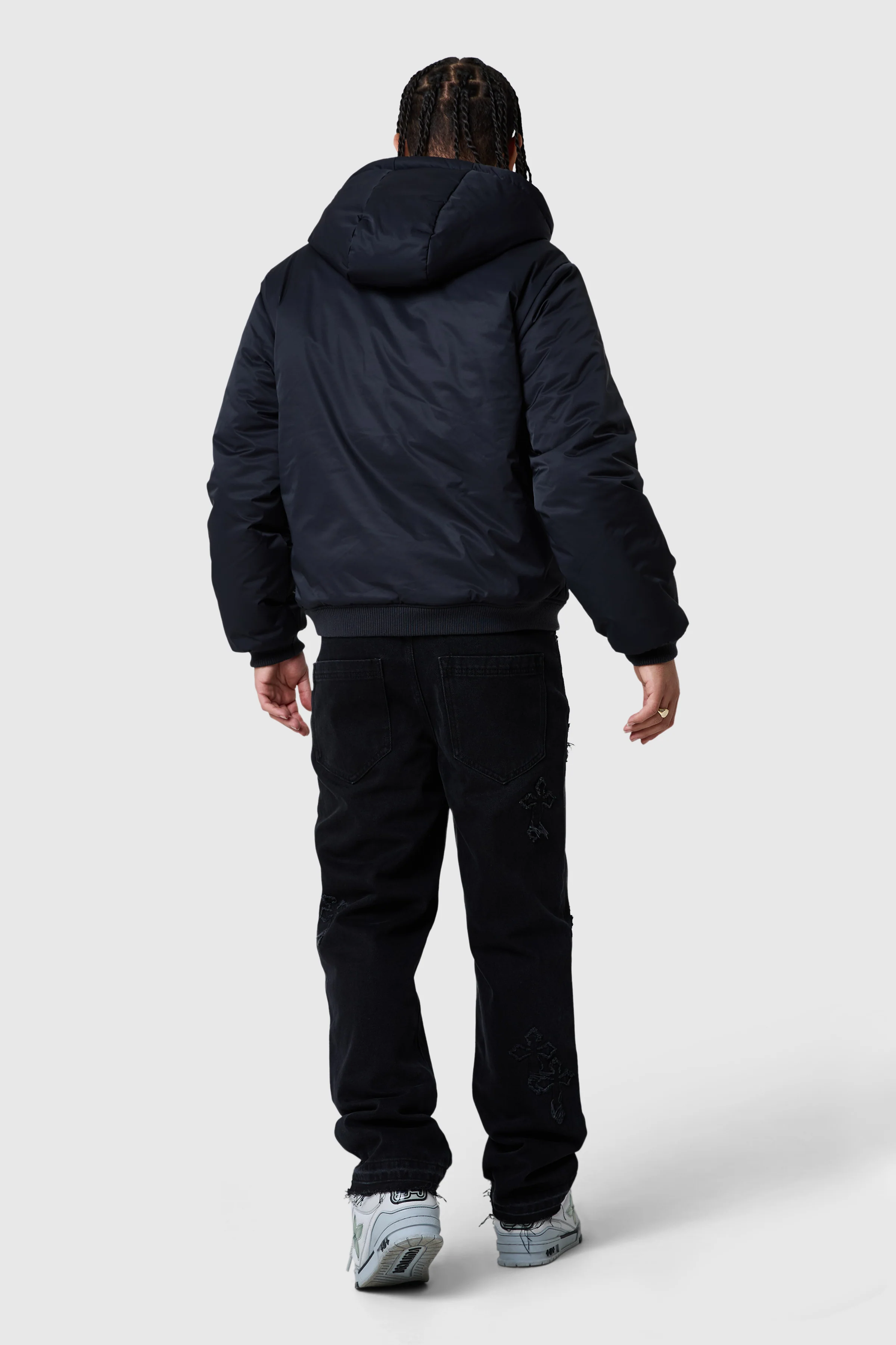 Icon Reversible Jacket - Black - Image 10