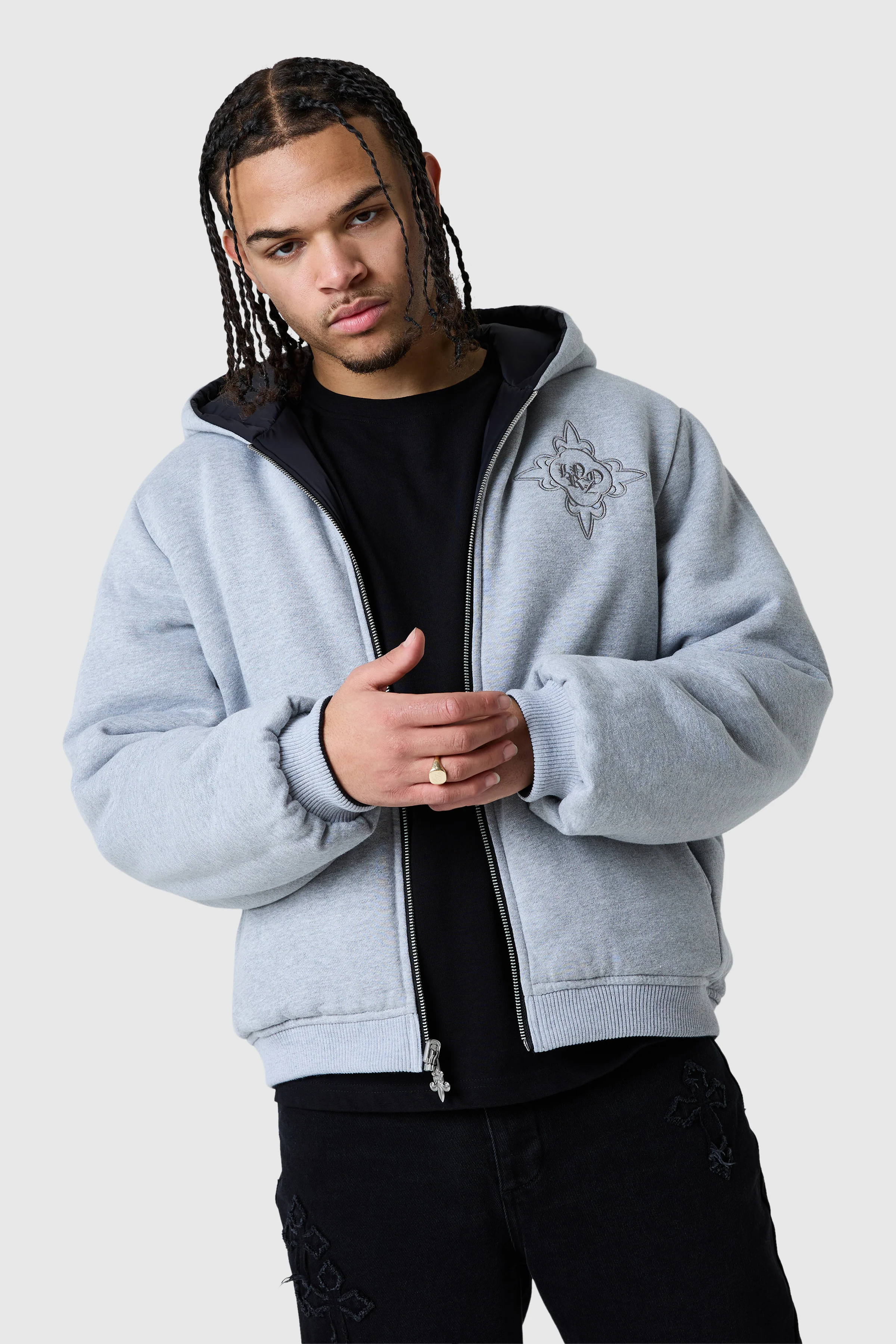 Icon Reversible Jacket - Black - Image 14