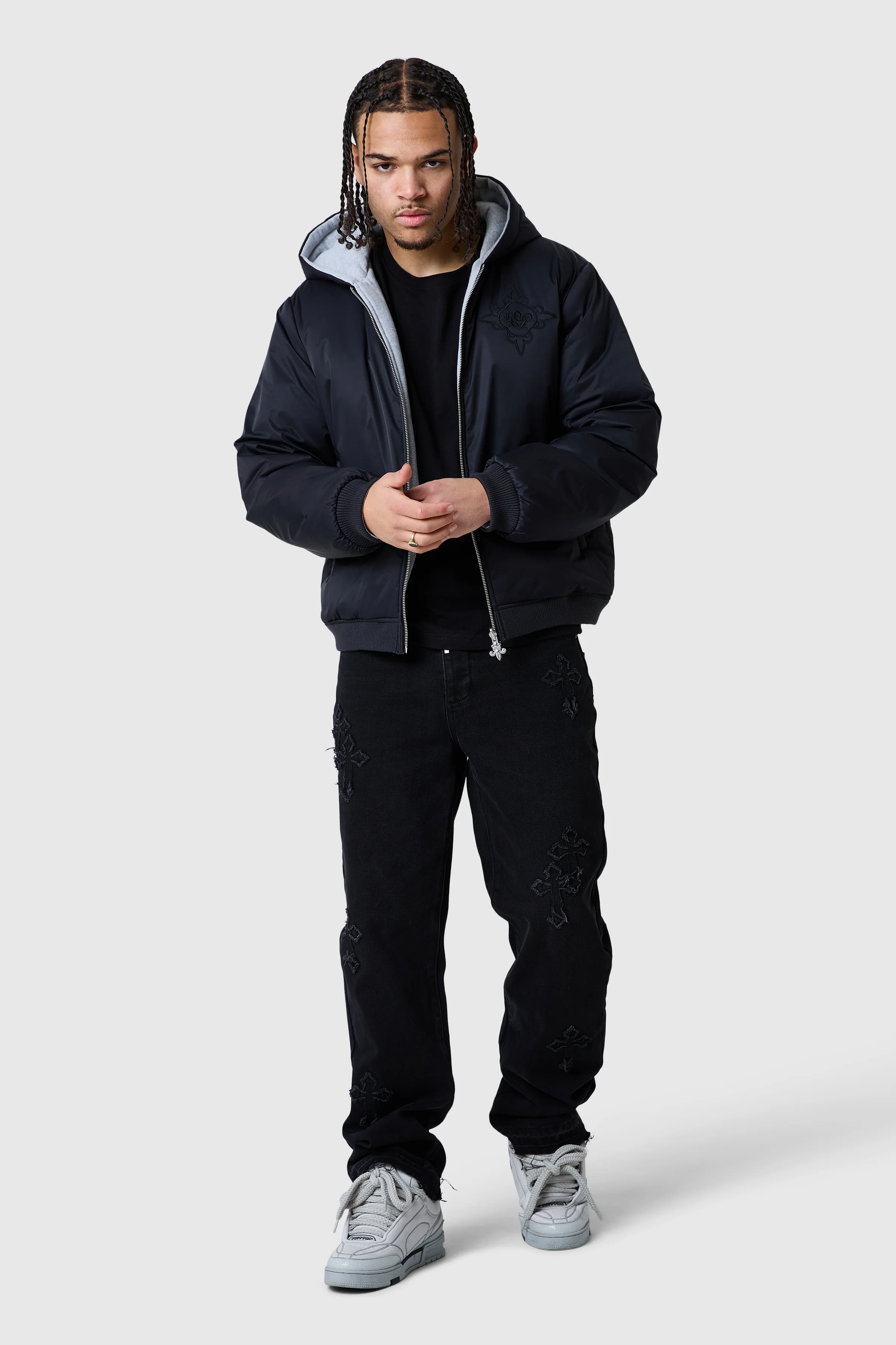 Icon Reversible Jacket - Black - Image 4