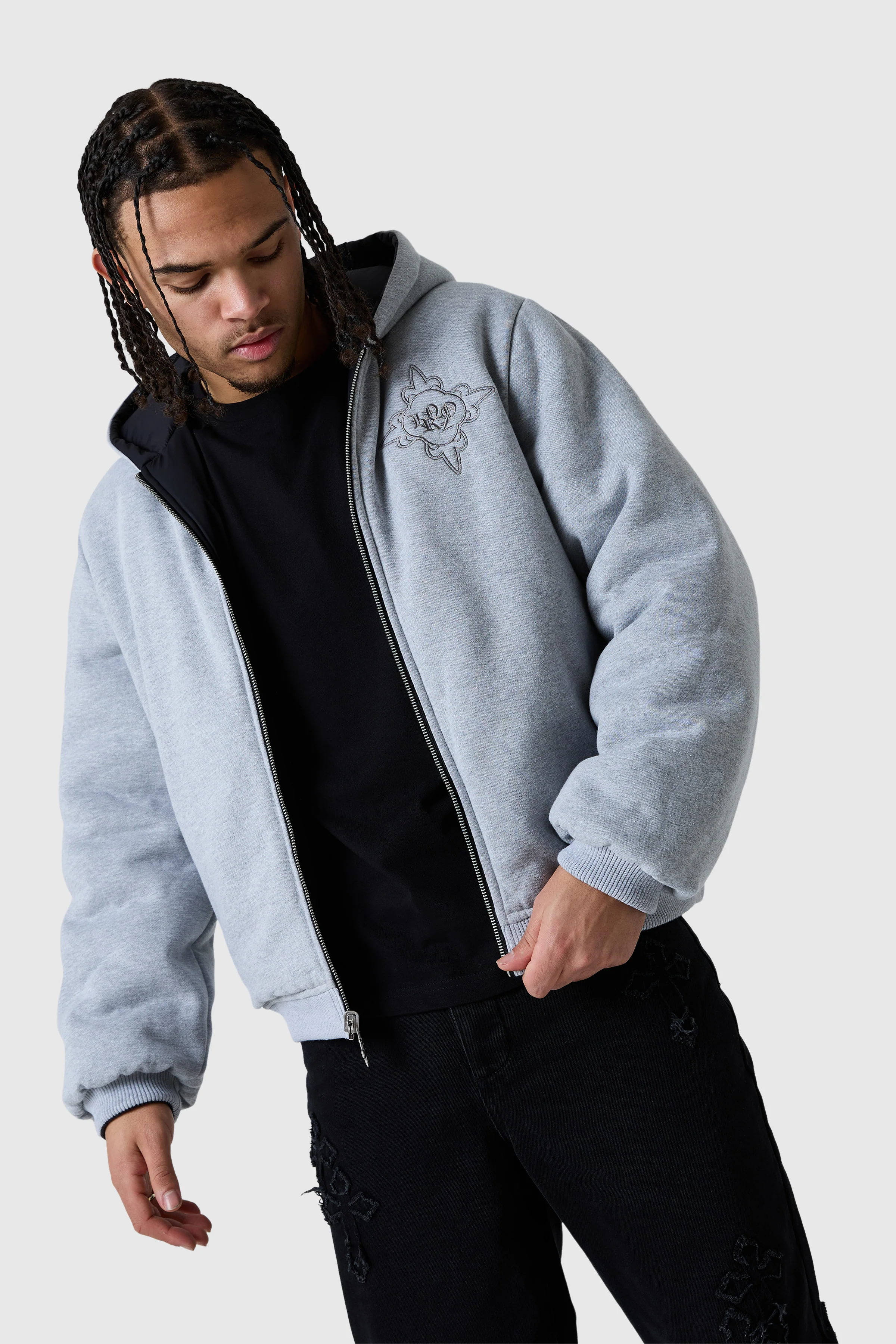 Icon Reversible Jacket - Black - Image 9