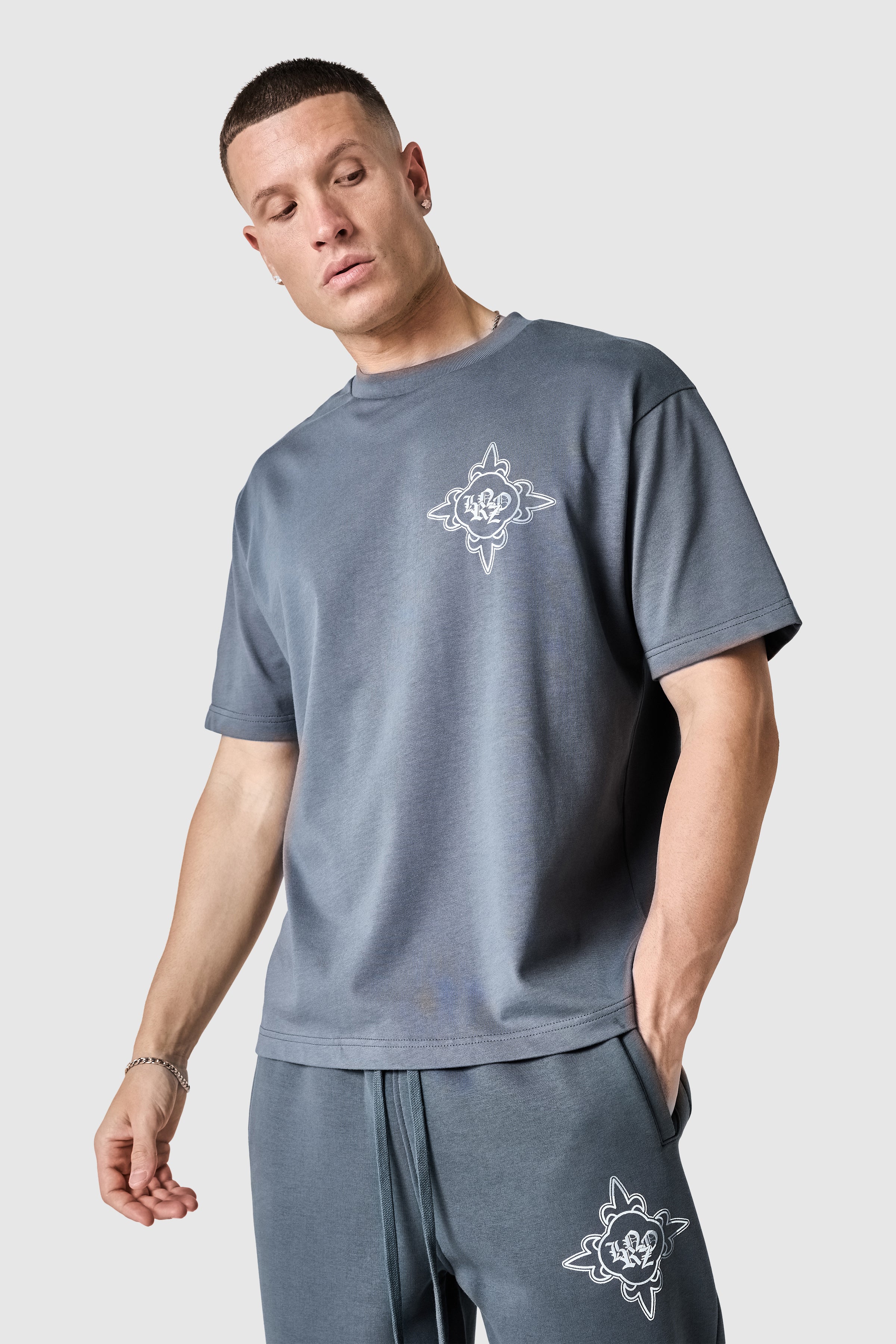 Camo Icon Tee - Graphite Grey - Image 2