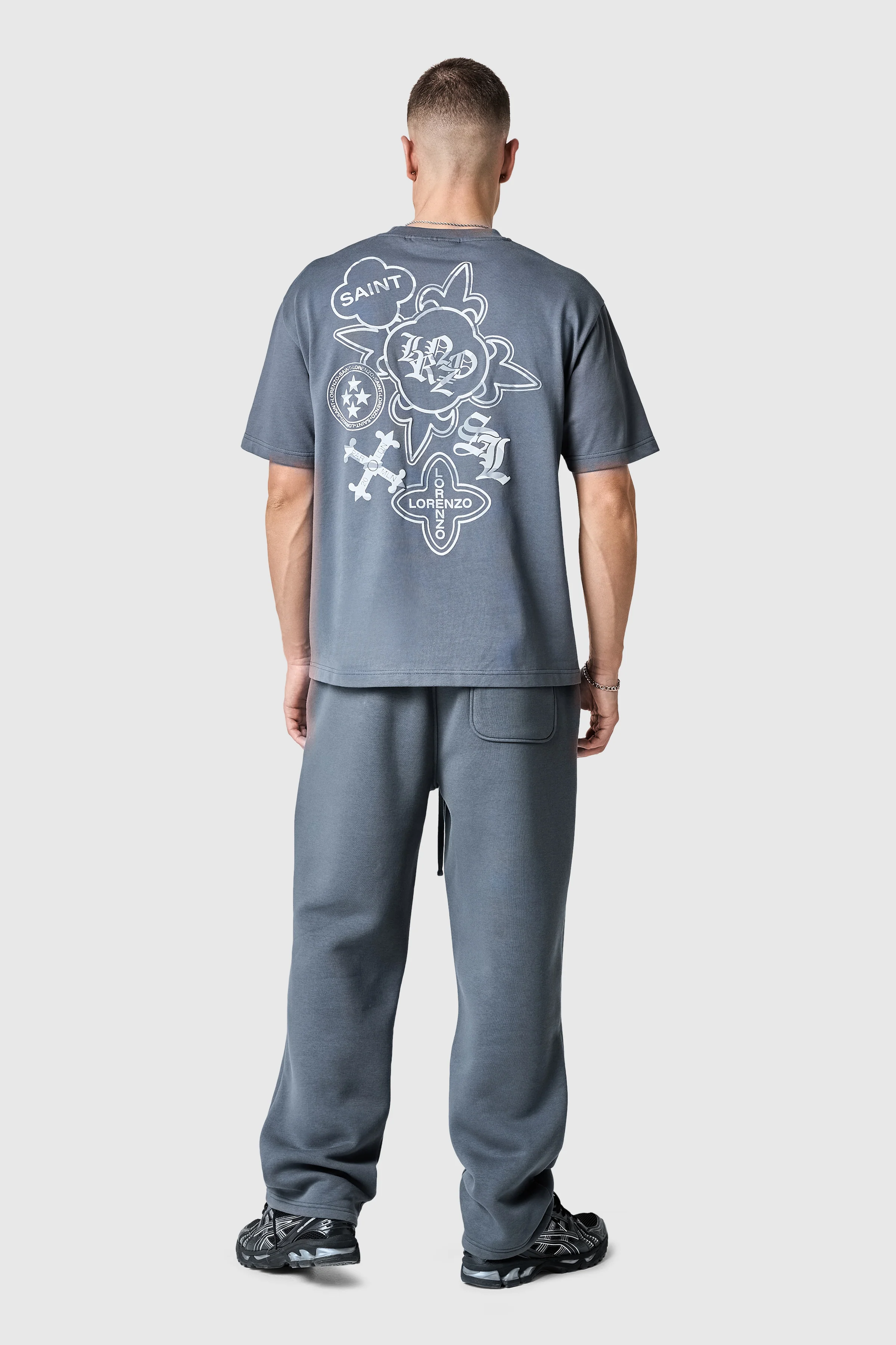Camo Icon Tee - Graphite Grey - Image 4
