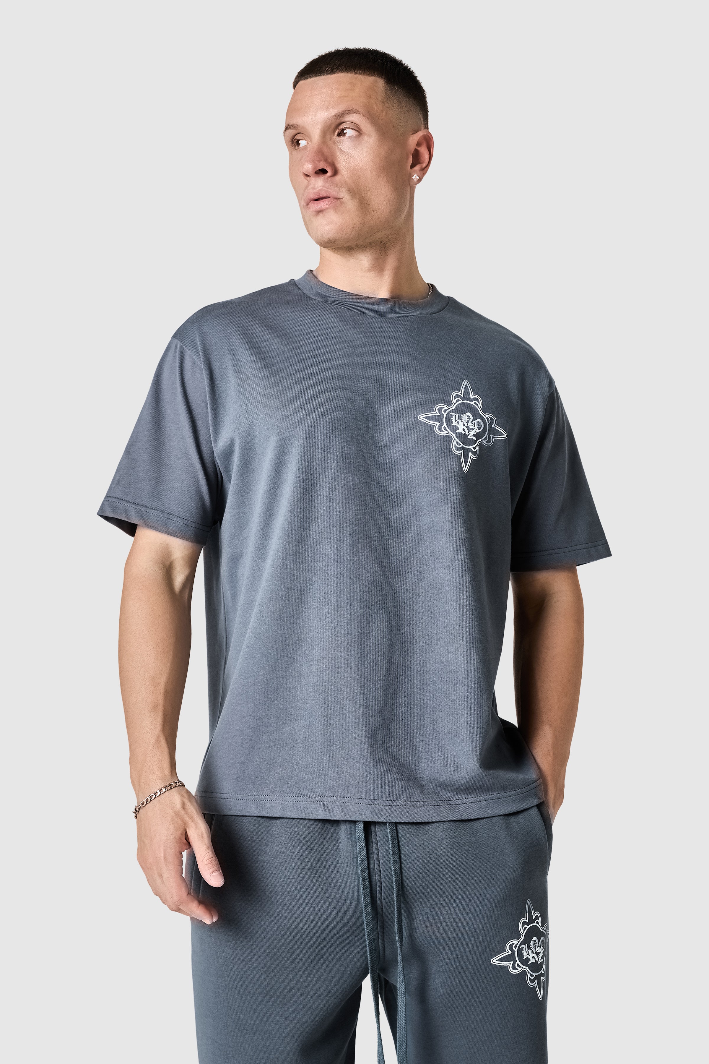 Camo Icon Tee - Graphite Grey - Image 5