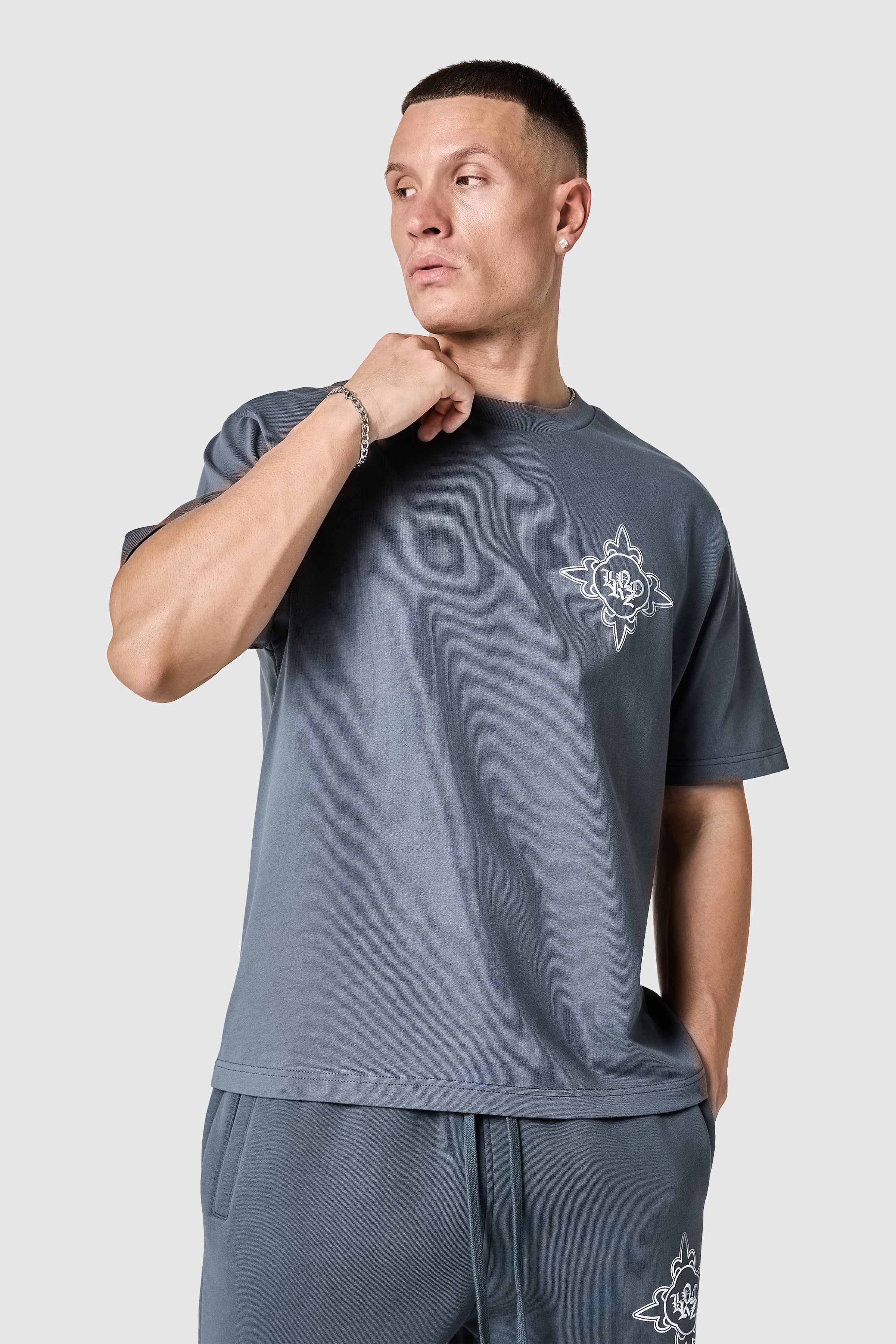 Camo Icon Tee - Graphite Grey - Image 7