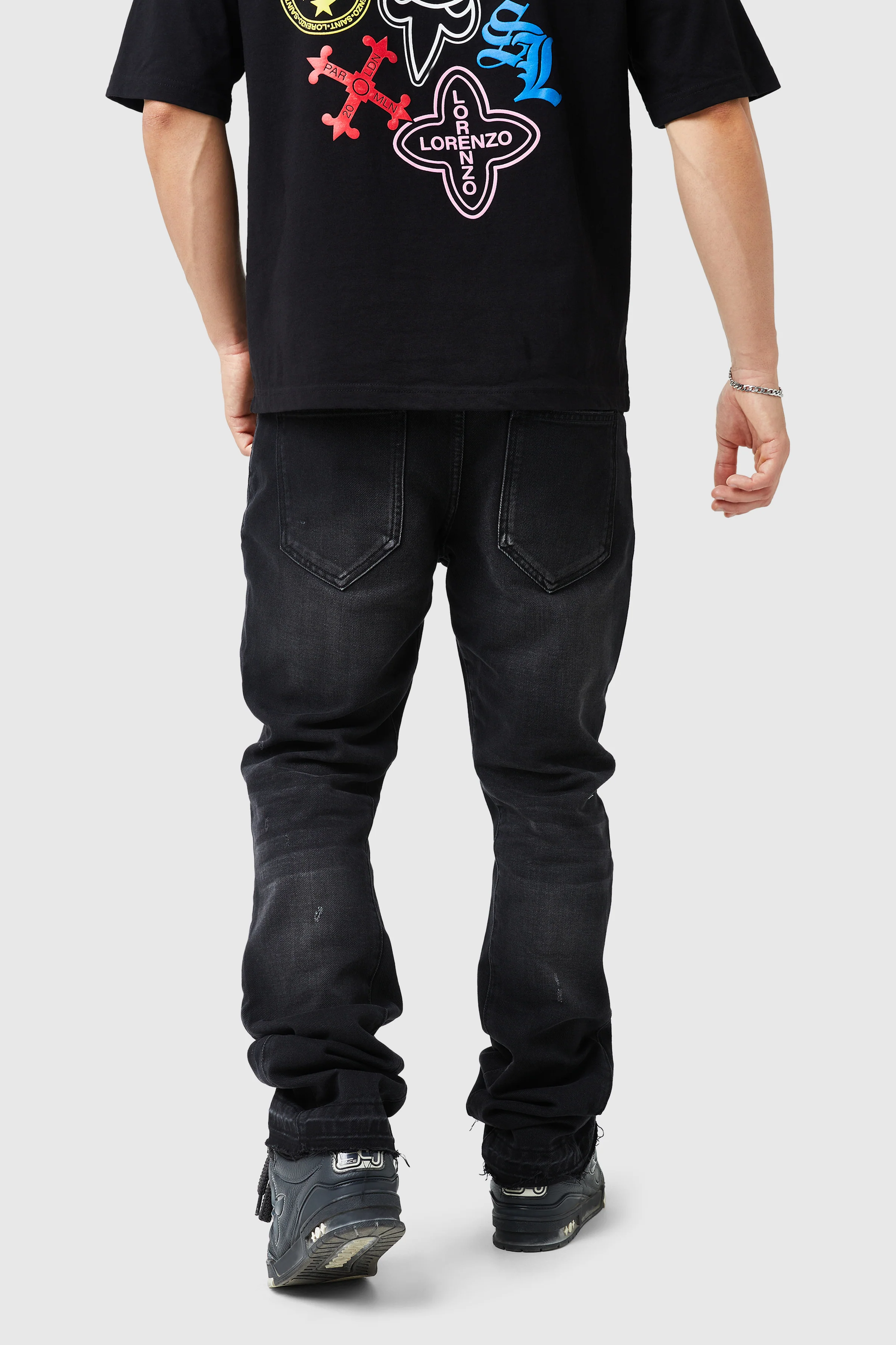 Inferno Flare Jean - Black Stone - Image 6