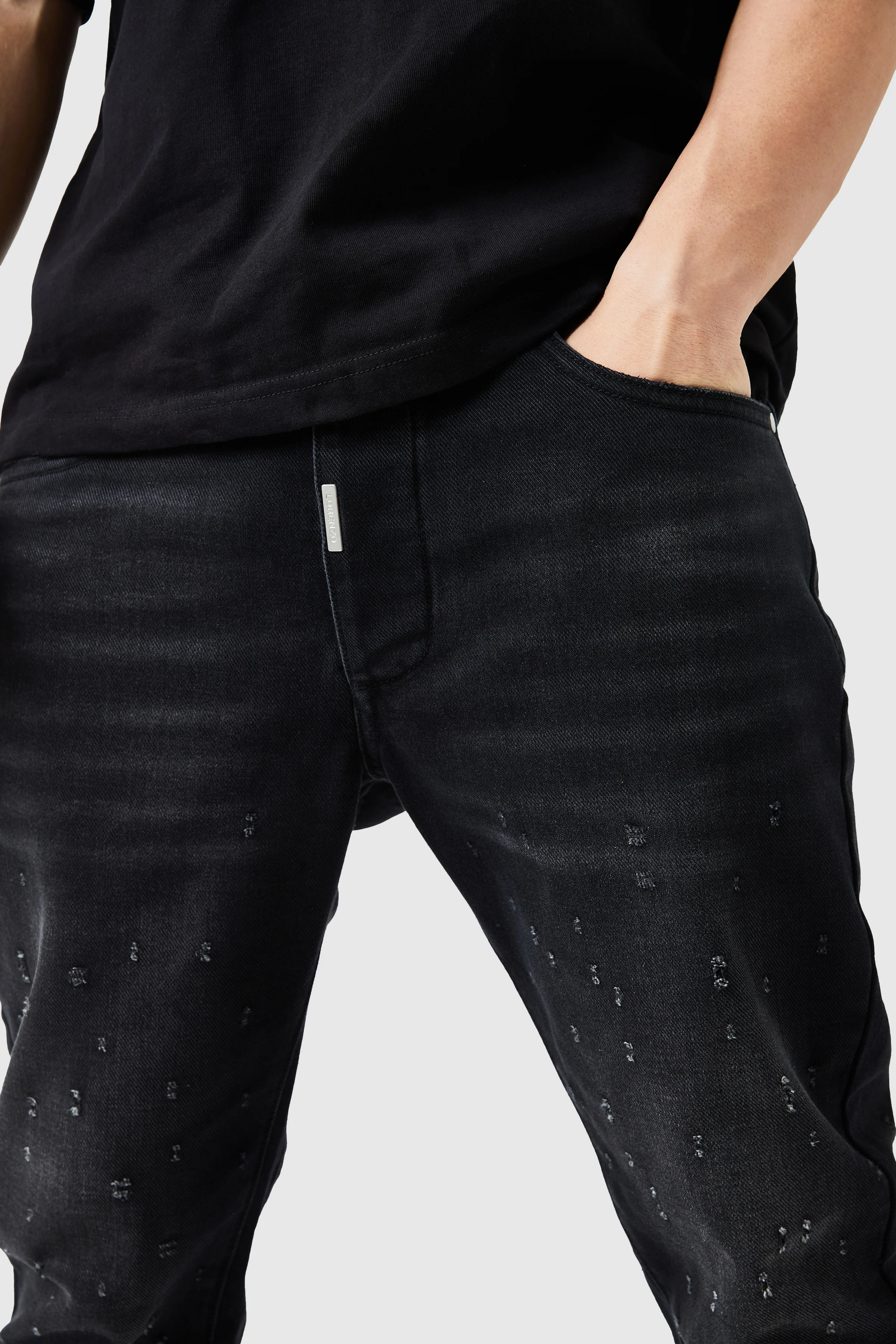 Inferno Flare Jean - Black Stone - Image 7