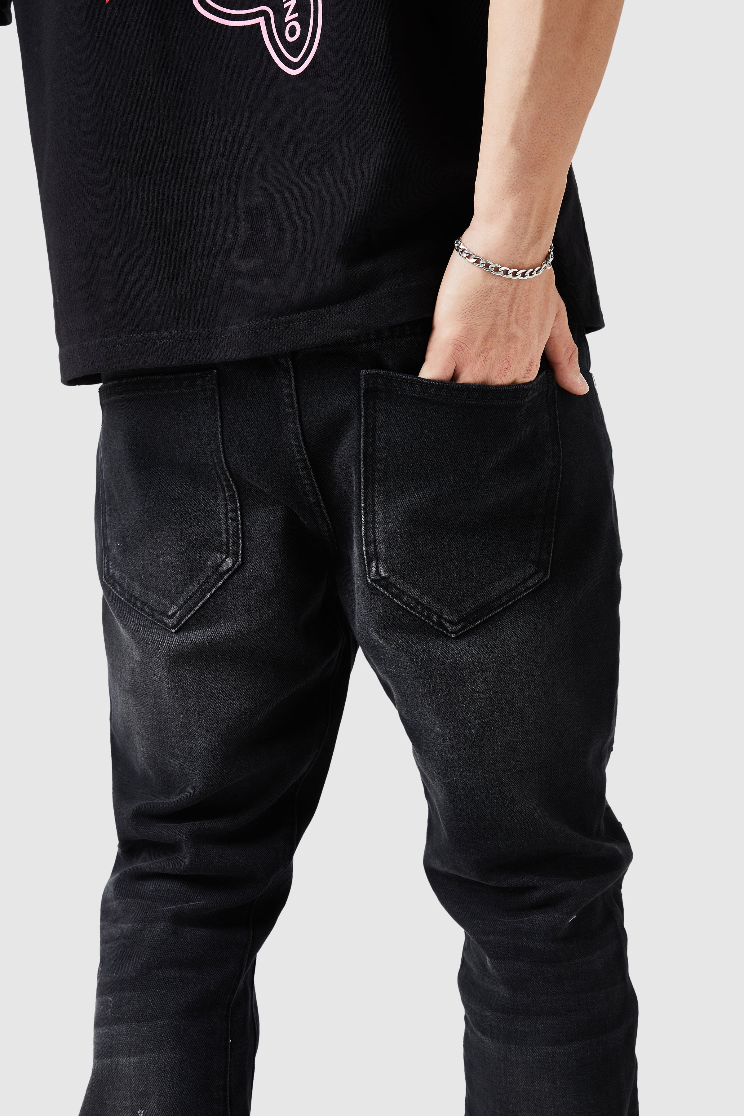 Inferno Flare Jean - Black Stone - Image 8