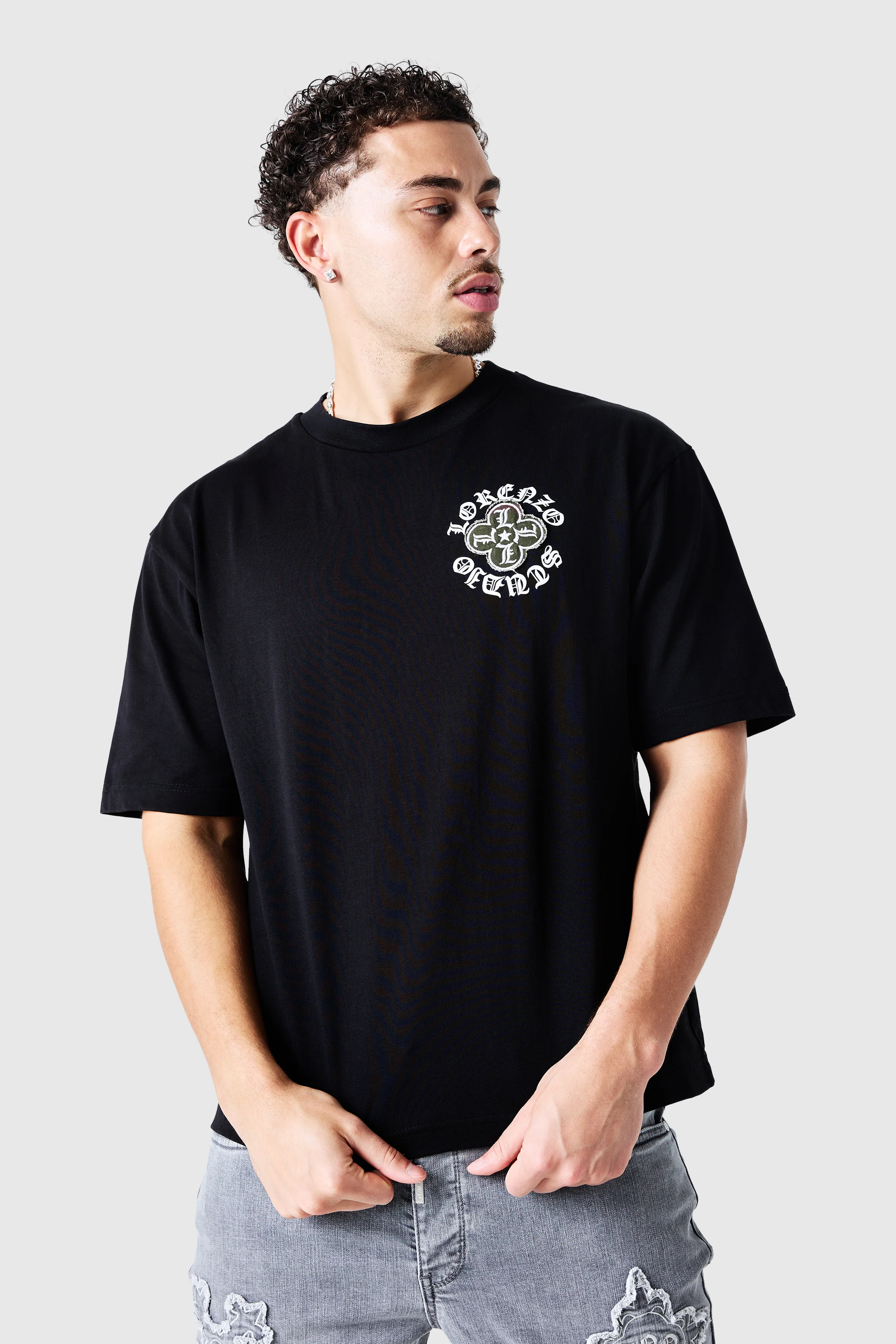 Insignia Tee - Black - Image 9
