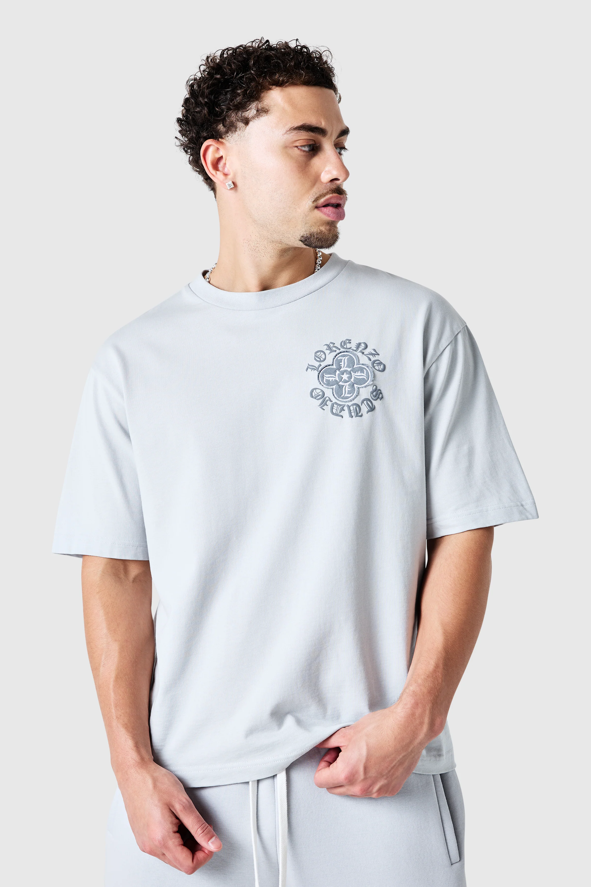 Insignia Tee - Concrete Grey - Image 3