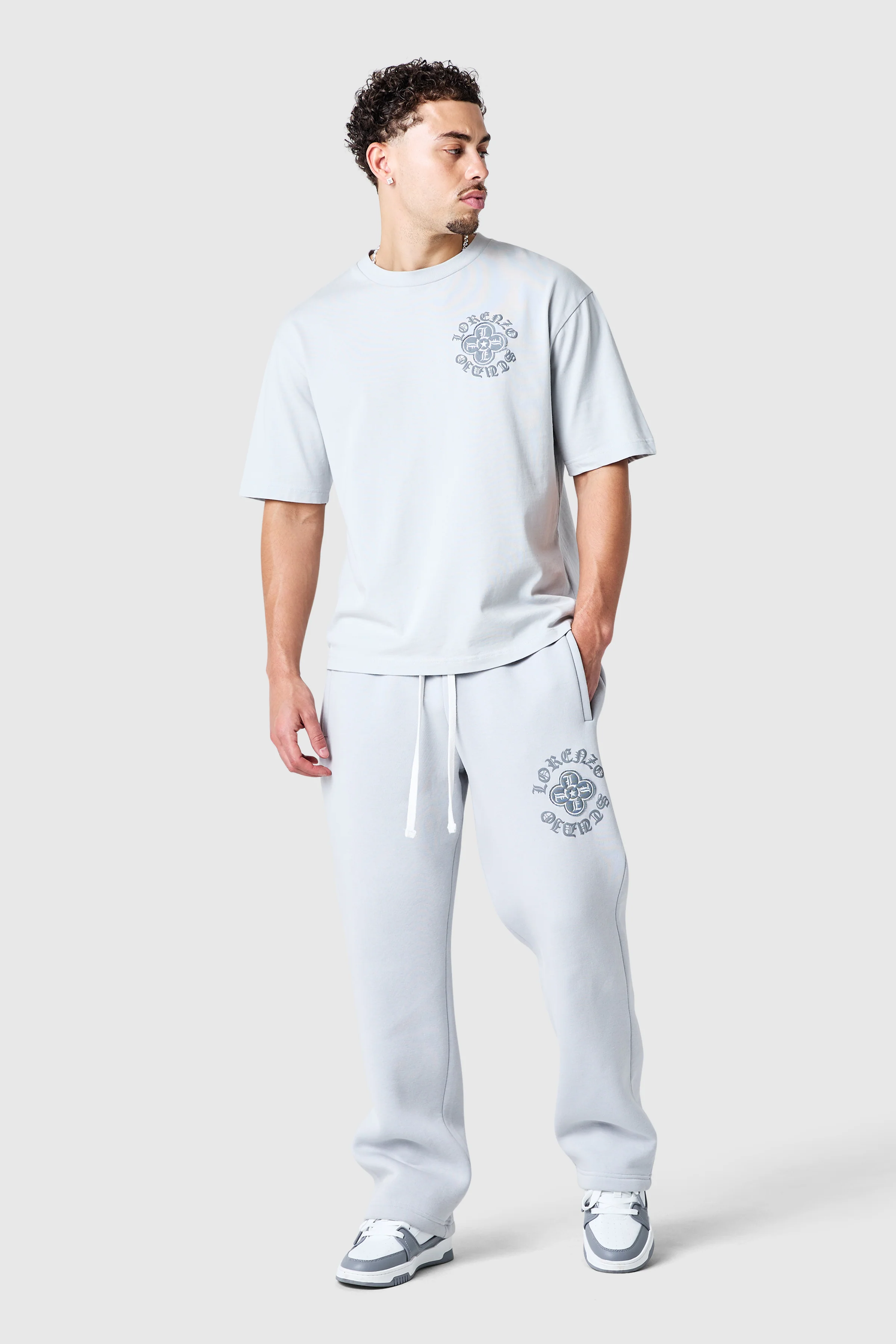 Insignia Tee - Concrete Grey - Image 4