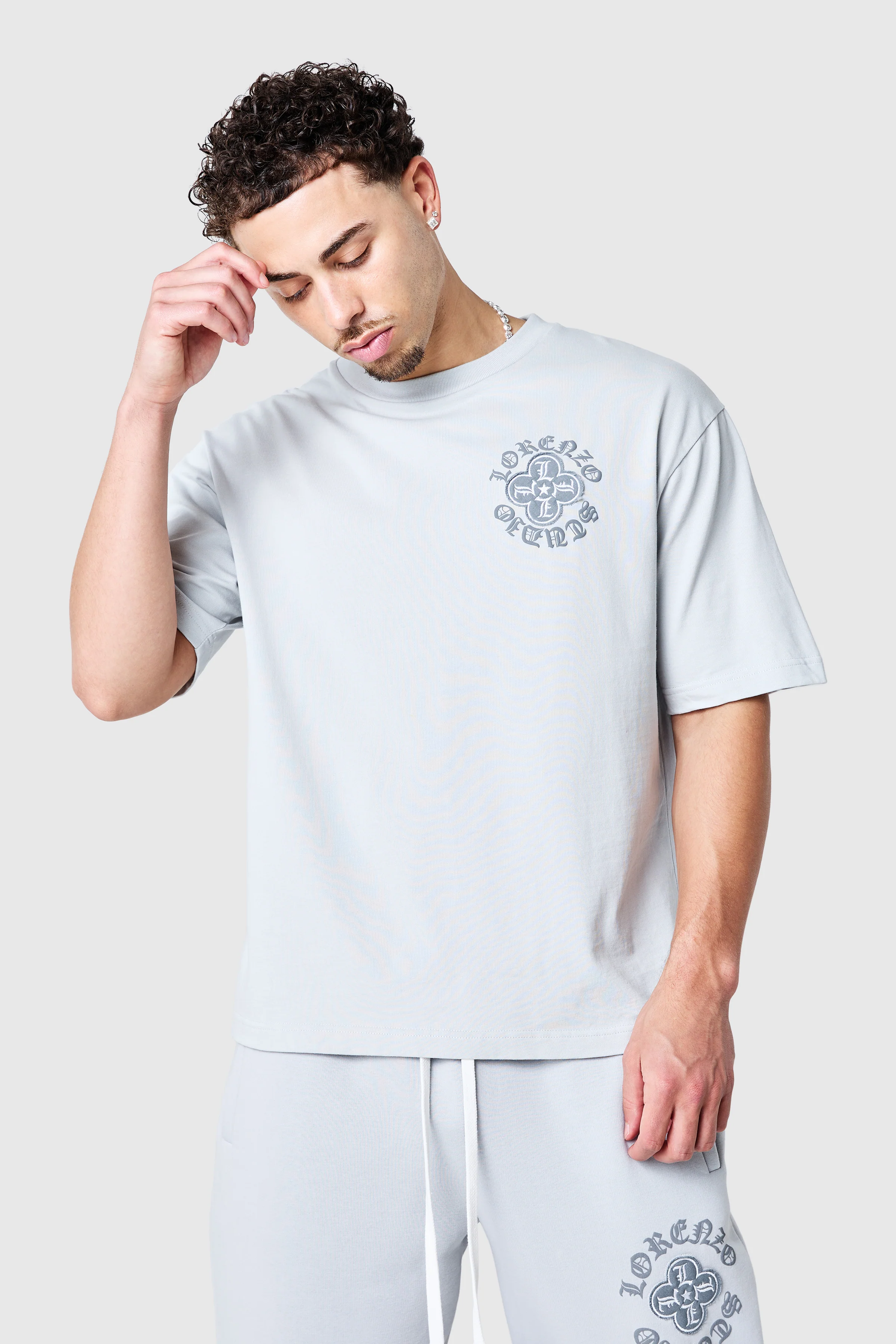Insignia Tee - Concrete Grey - Image 5