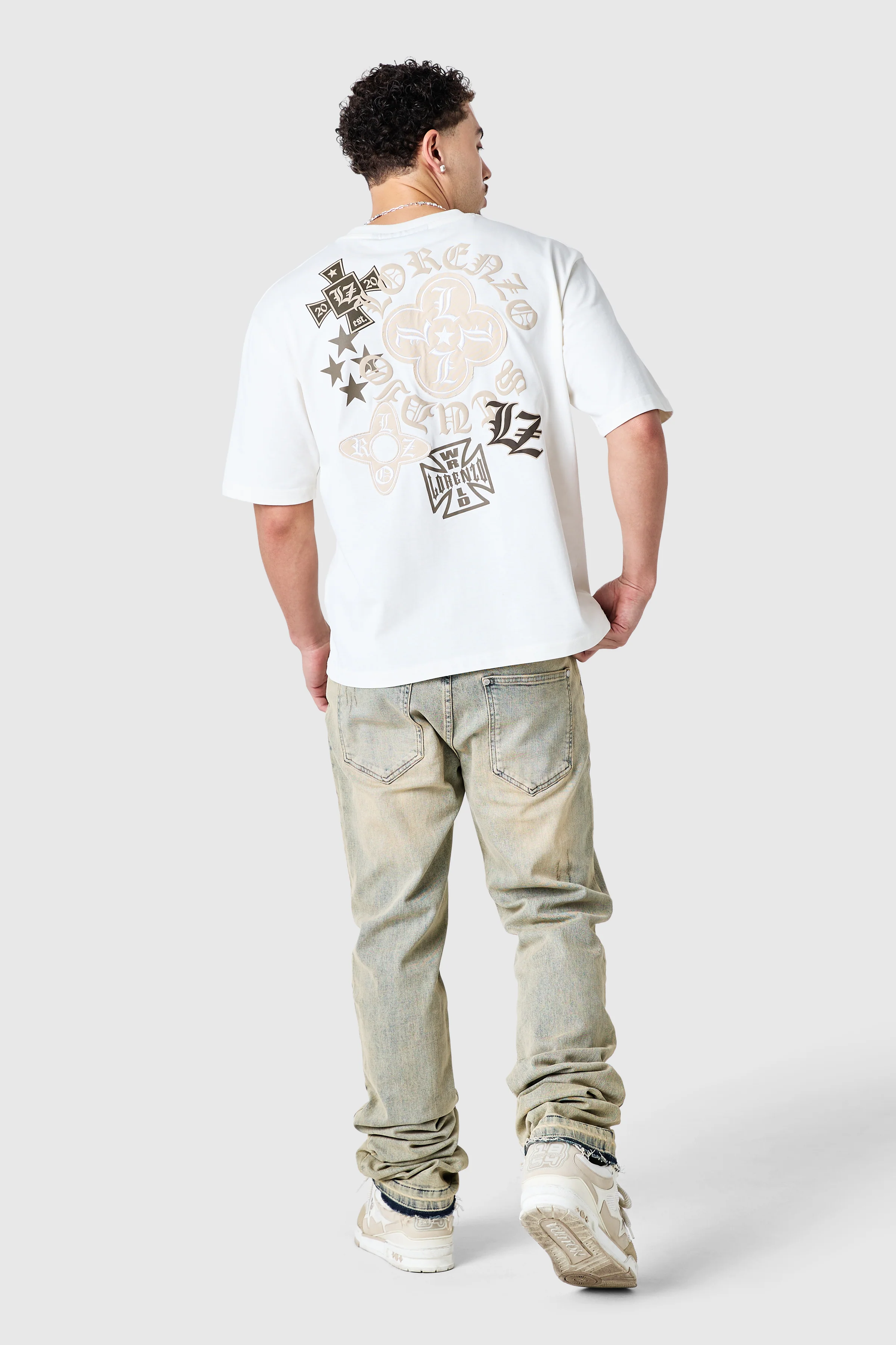 Insignia Tee - Off White - Image 7